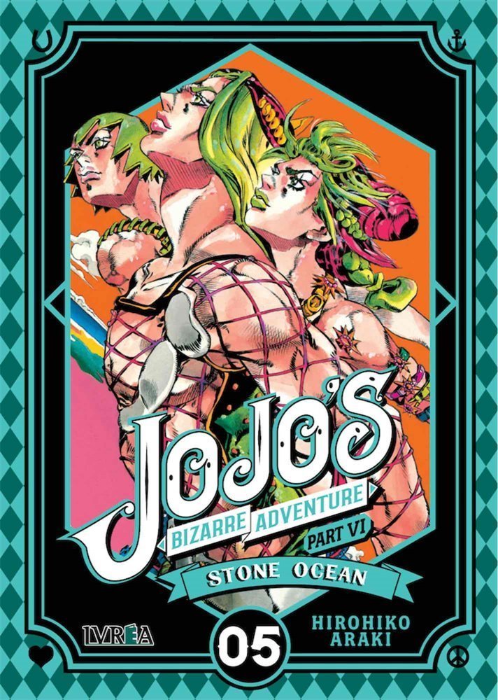 Jojo's Bizarre Adventure Part VI - Stone Ocean 5 Ivrea Argentina ENcuadrocomics