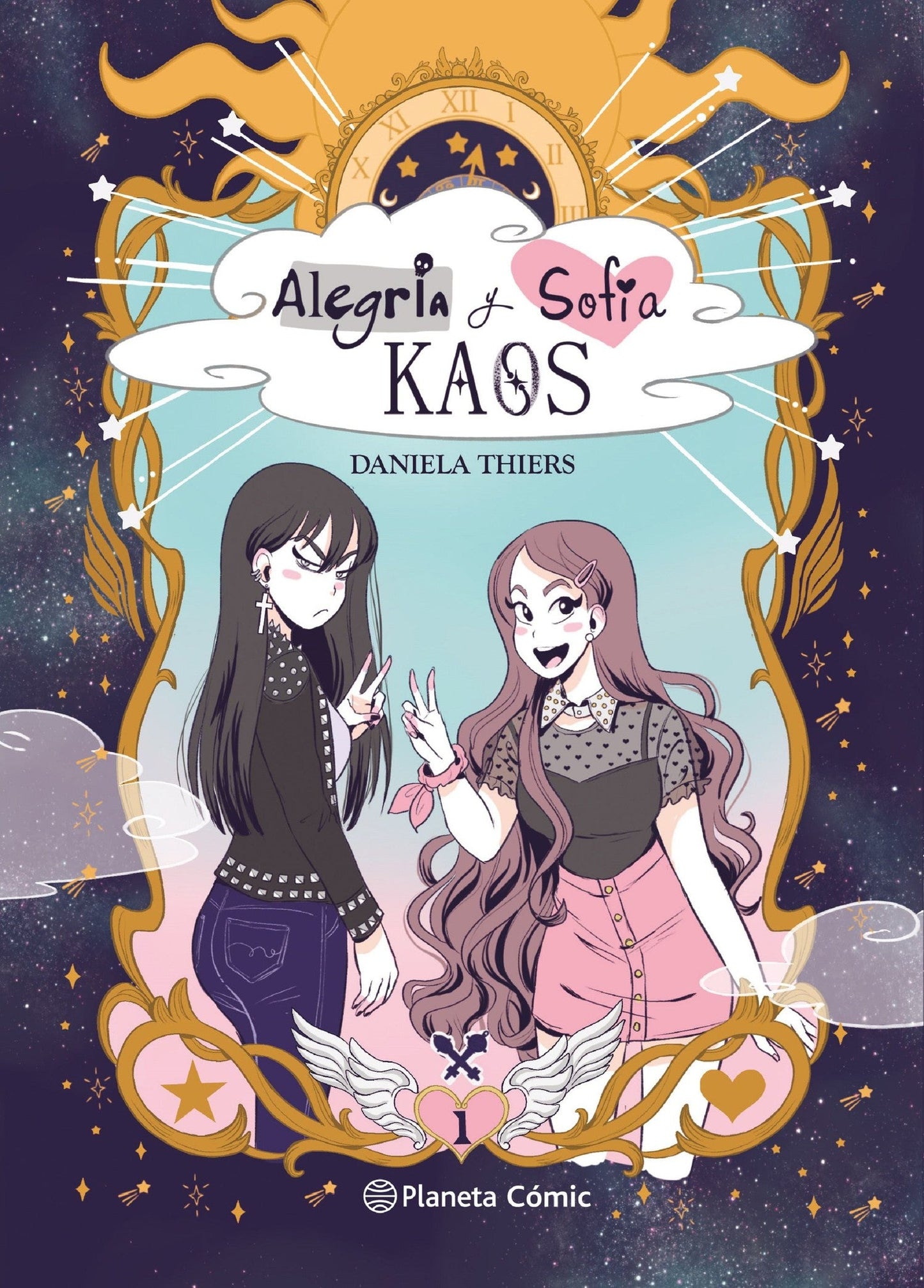 Alegría y Sofía Kaos 1 Planeta ENcuadrocomics