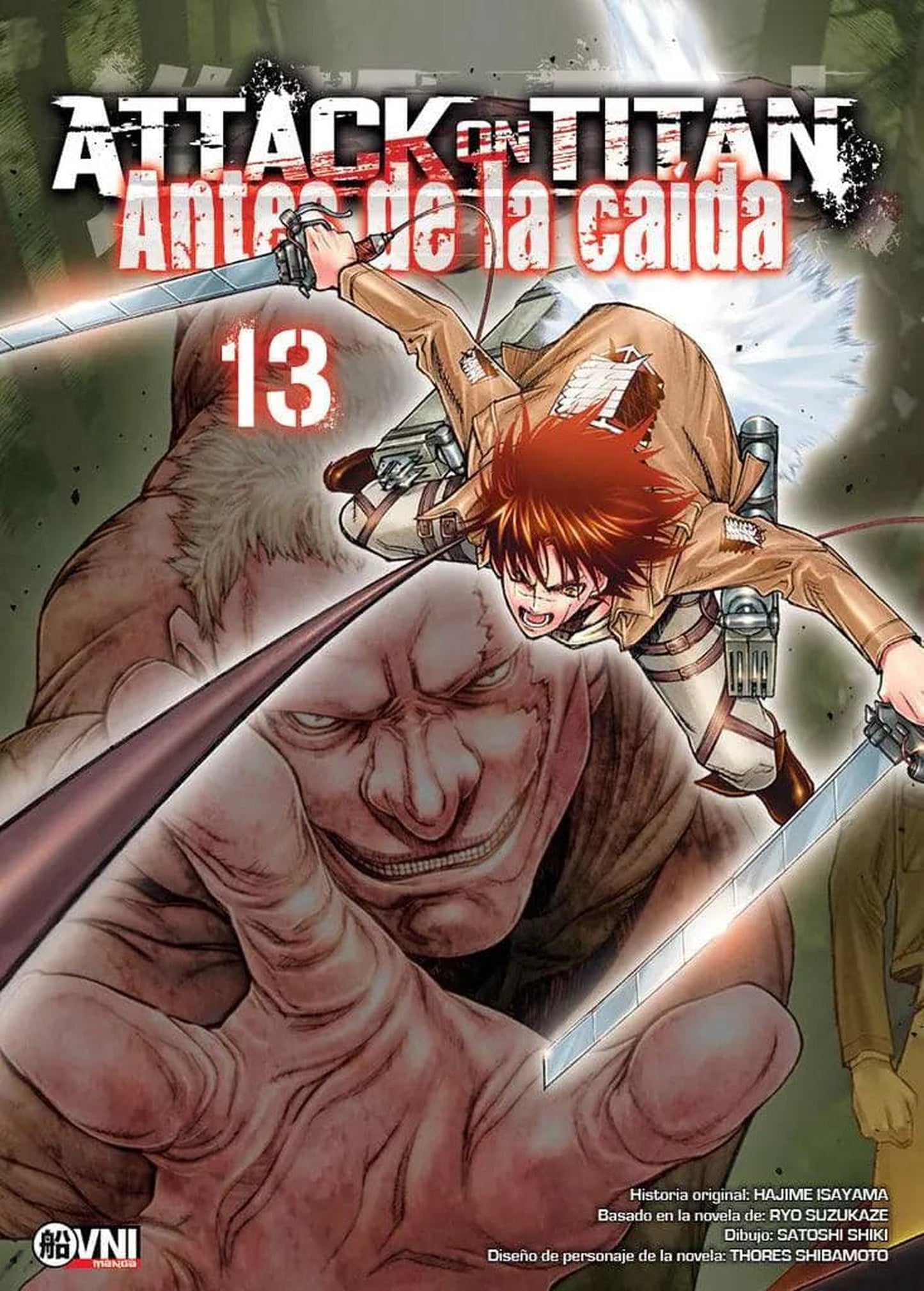 Attack On Titan: Antes de la Caída Vol. 13
