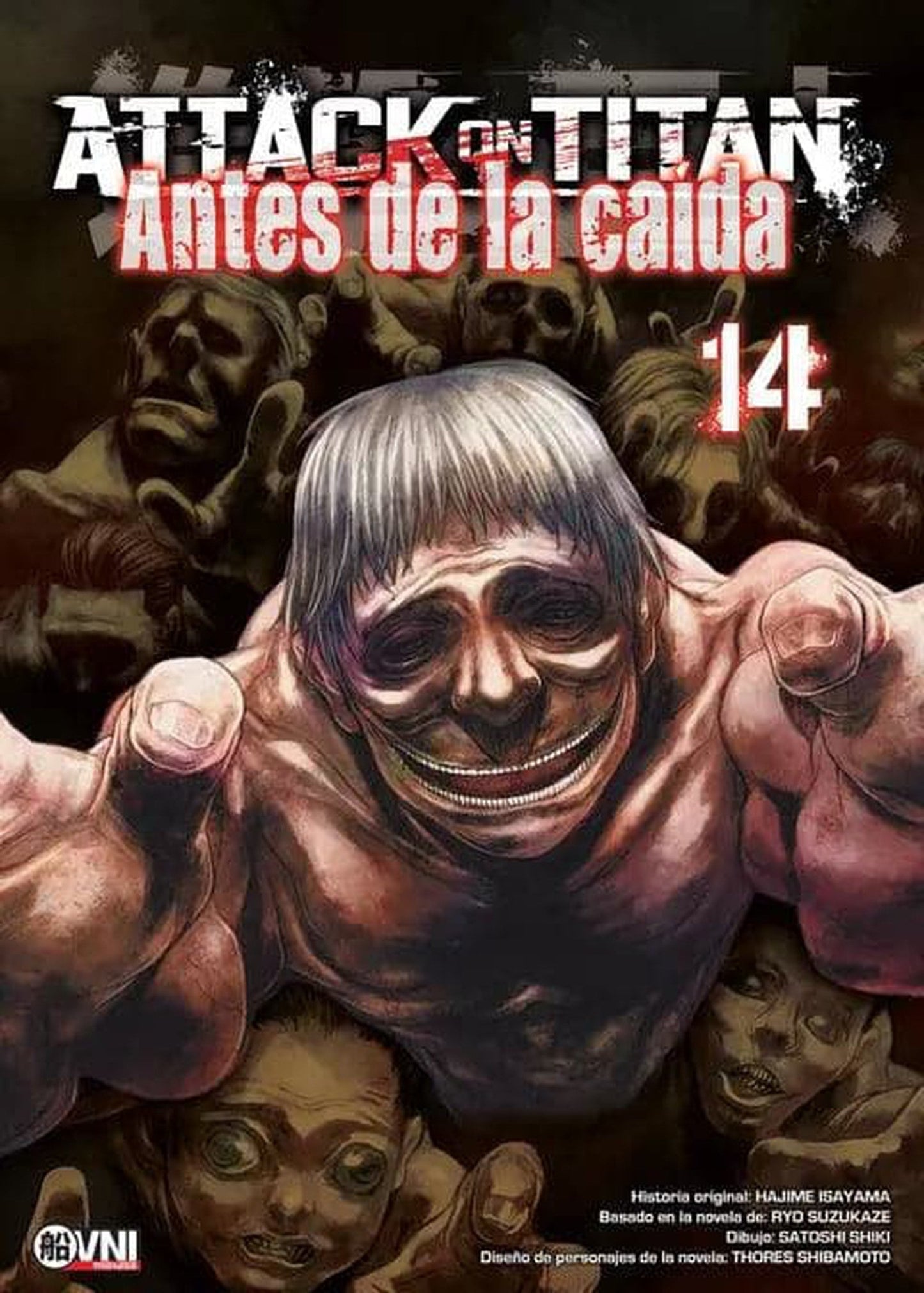Attack On Titan: Antes de la Caída Vol. 14 OVNI Press ENcuadrocomics