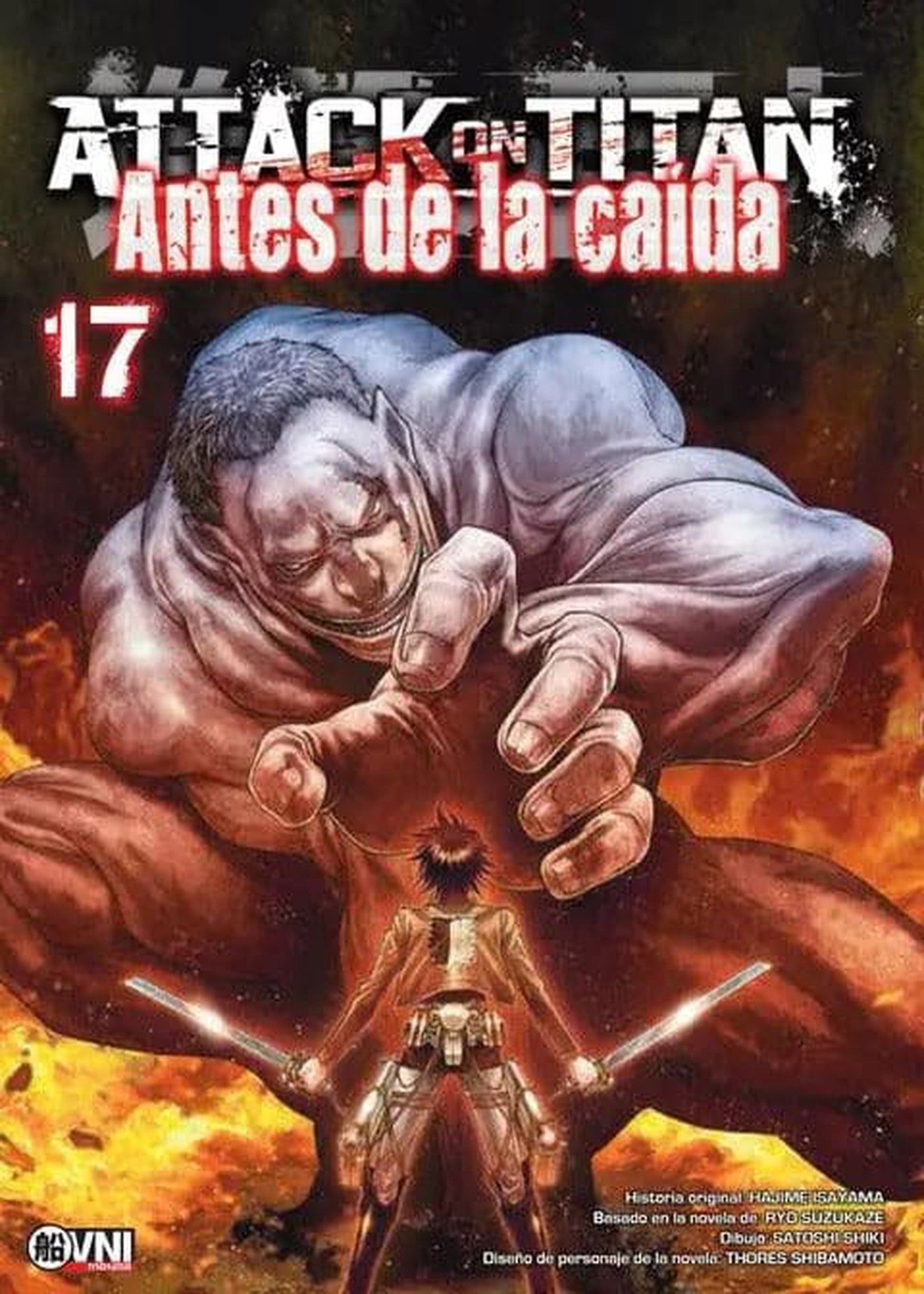 Attack On Titan: Antes de la Caída Vol. 17 OVNI Press ENcuadrocomics