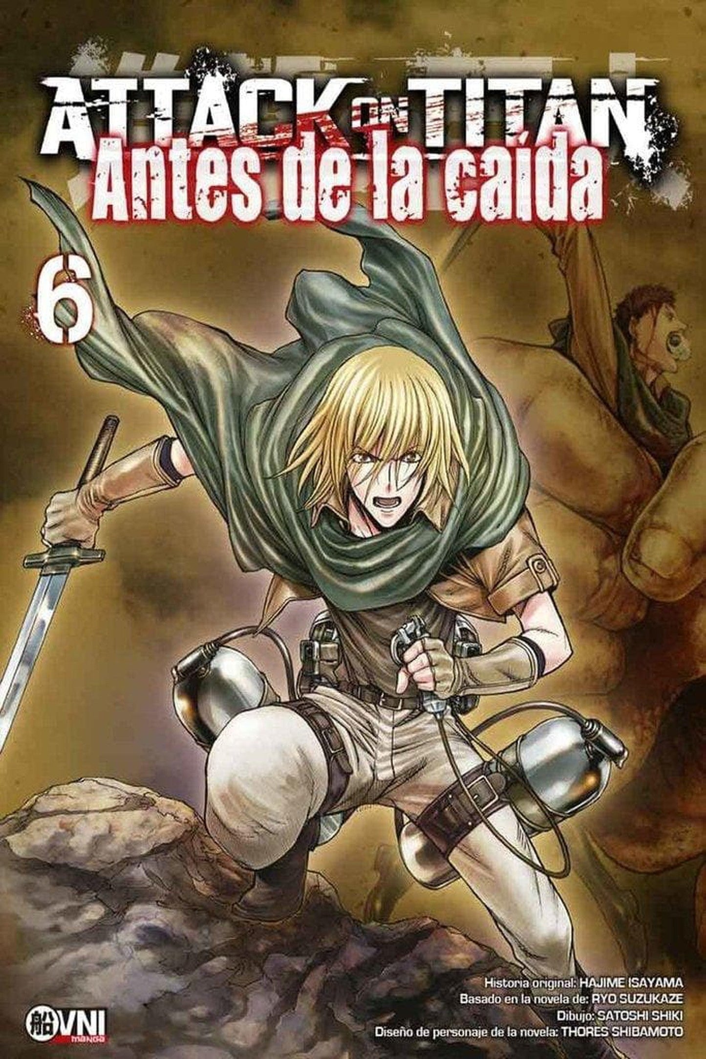 Attack On Titan: Antes de la Caída Vol.6