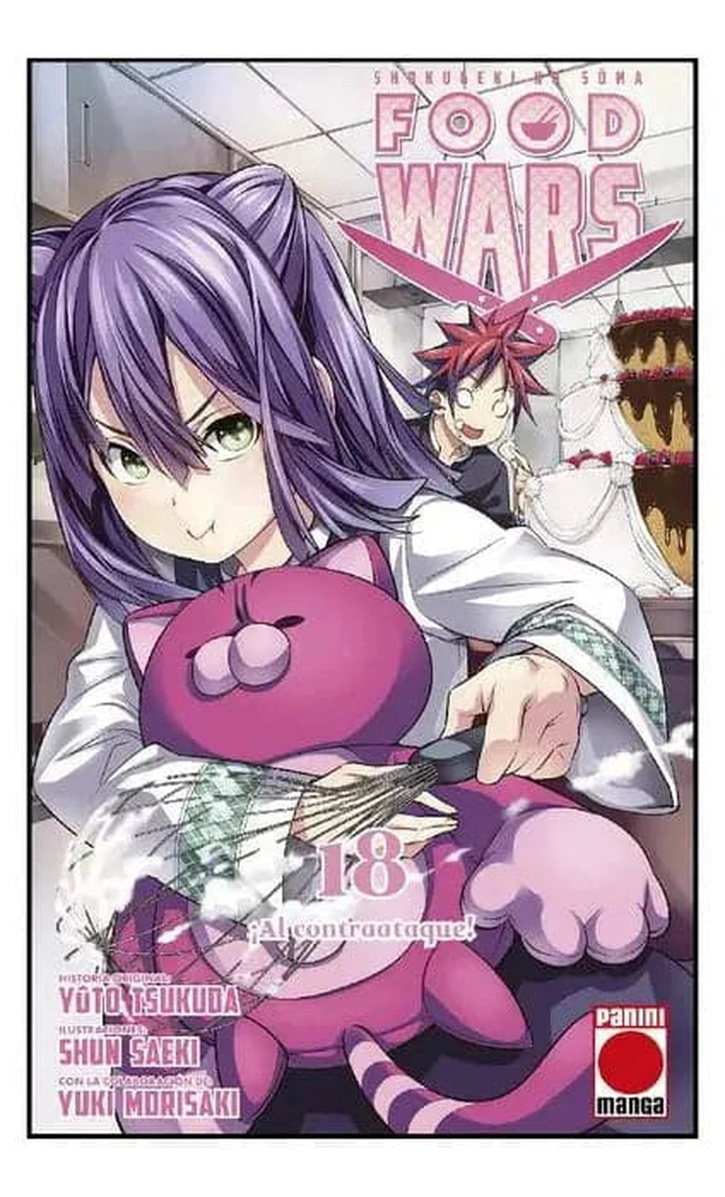 Food Wars: Shokugeki no Soma 18 Panini España ENcuadrocomics