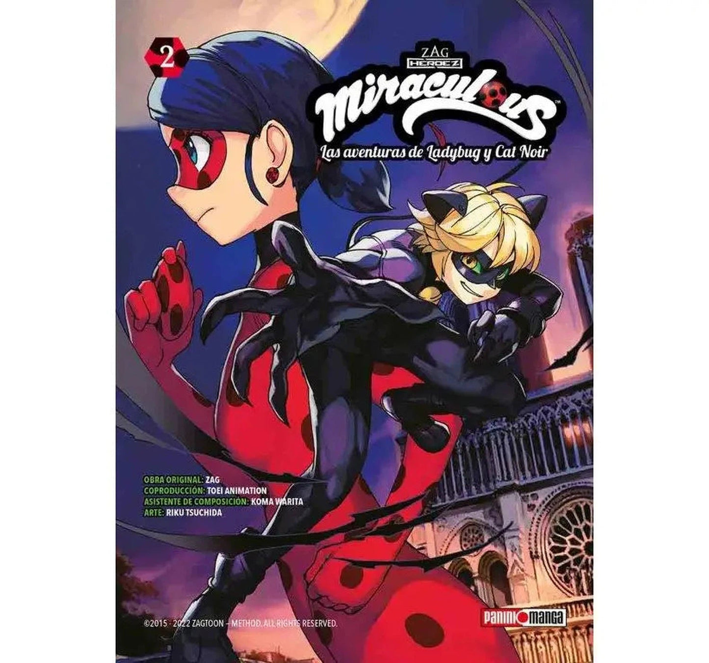 MIRACULOUS N.2 Panini Argentina ENcuadrocomics