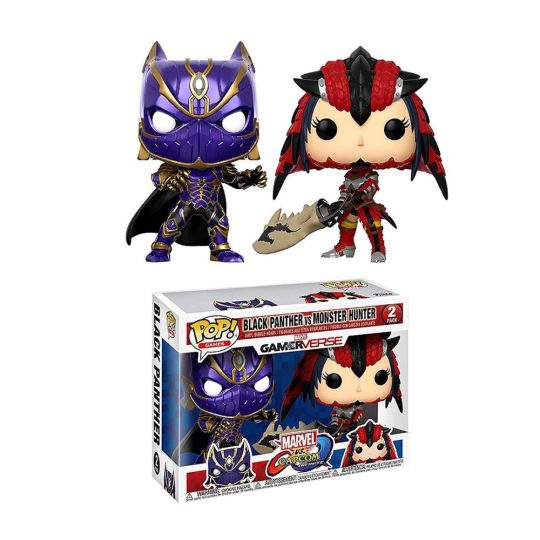 FUNKO POP GAMES MVC 2PK BLACK PANTHER MONSTER HUNTER Funko ENcuadrocomics