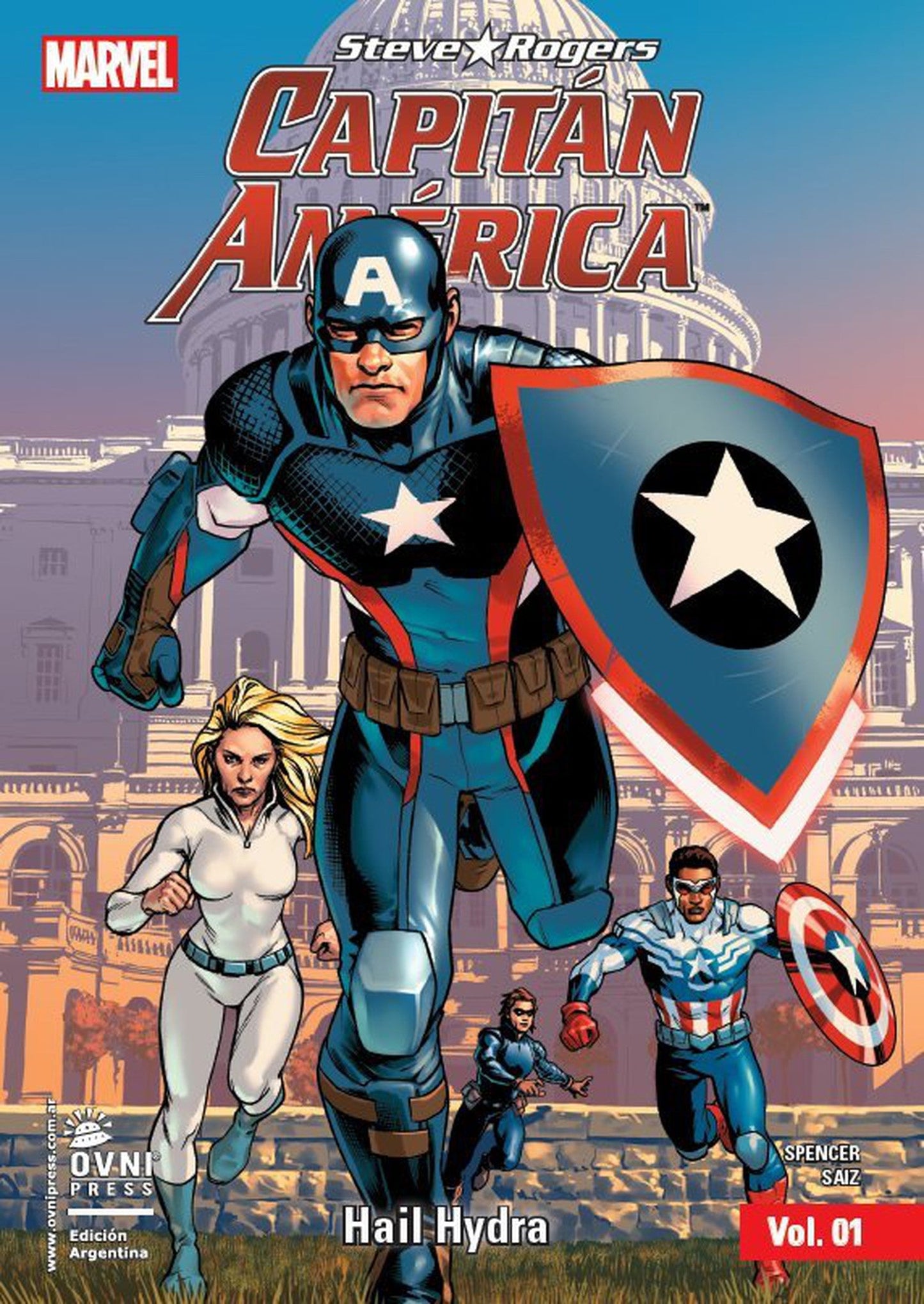 Pack Steve Rogers Capitán América 1 al 5 OVNI Press ENcuadrocomics