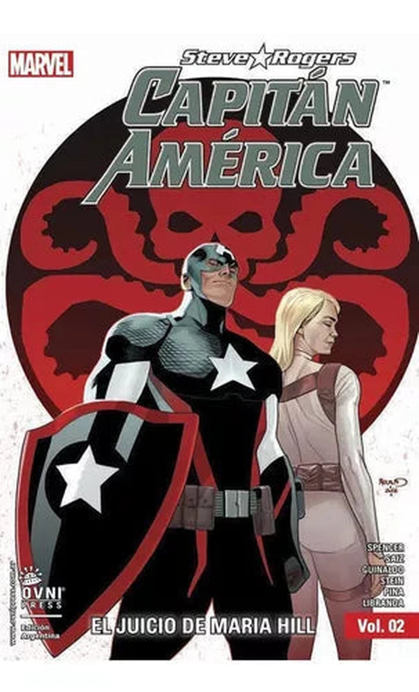 Pack Steve Rogers Capitán América 1 al 5 OVNI Press ENcuadrocomics