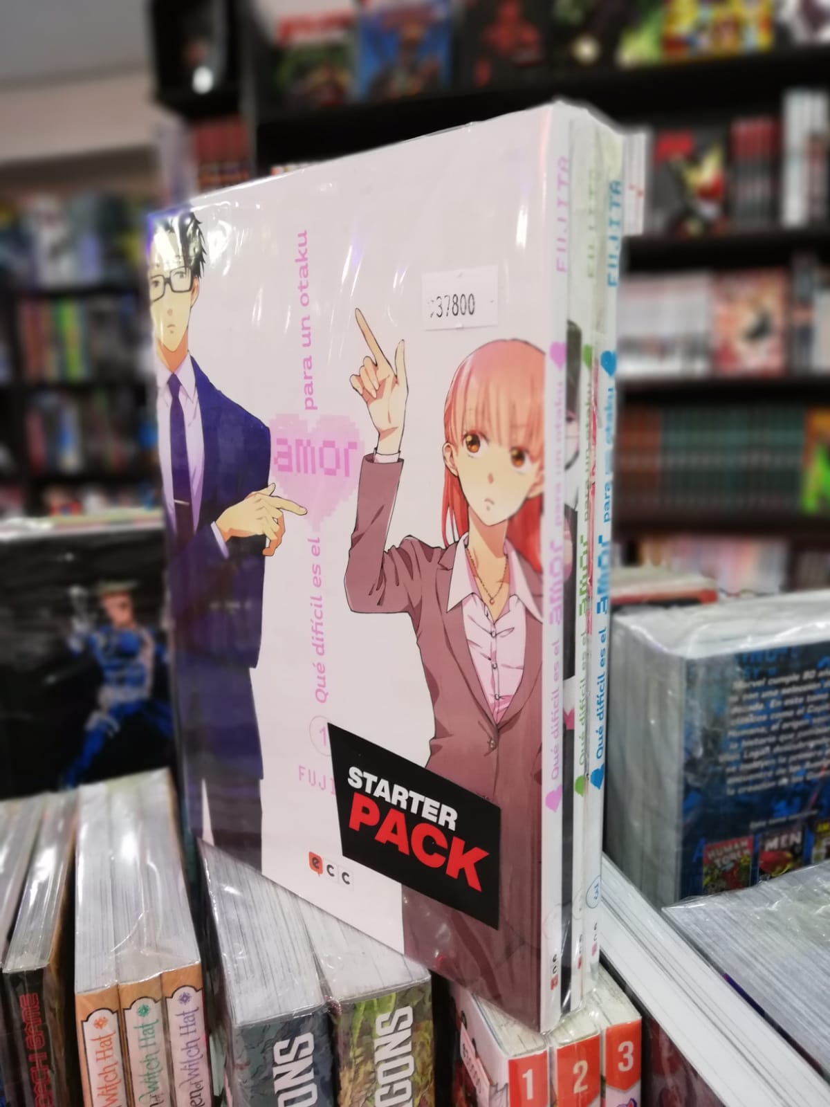 Wotakoi (Qué difícil es el amor para un otaku) Starter Pack Ecc (Tomos 1 al 3) Ecc ENcuadrocomics