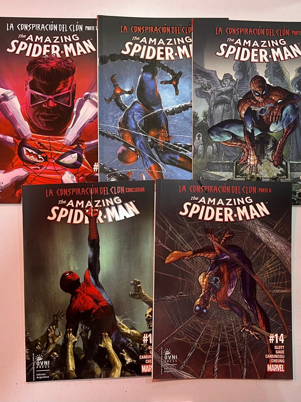 The Amazing Spider-Man: La Conspiración del Clón (Saga Completa tomos 1 al 5) OVNI Press ENcuadrocomics