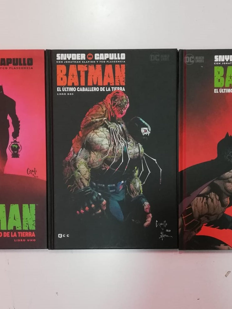 Batman: El último caballero de la Tierra Pack Colección Completa (Libros uno al tres) Ecc ENcuadrocomics