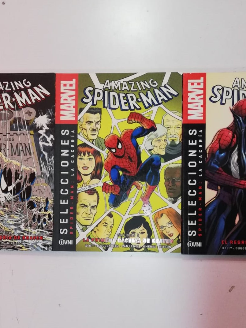 Amazing Spider-Man La Cacería Pack (Vol. 1 al 3) OVNI Press ENcuadrocomics