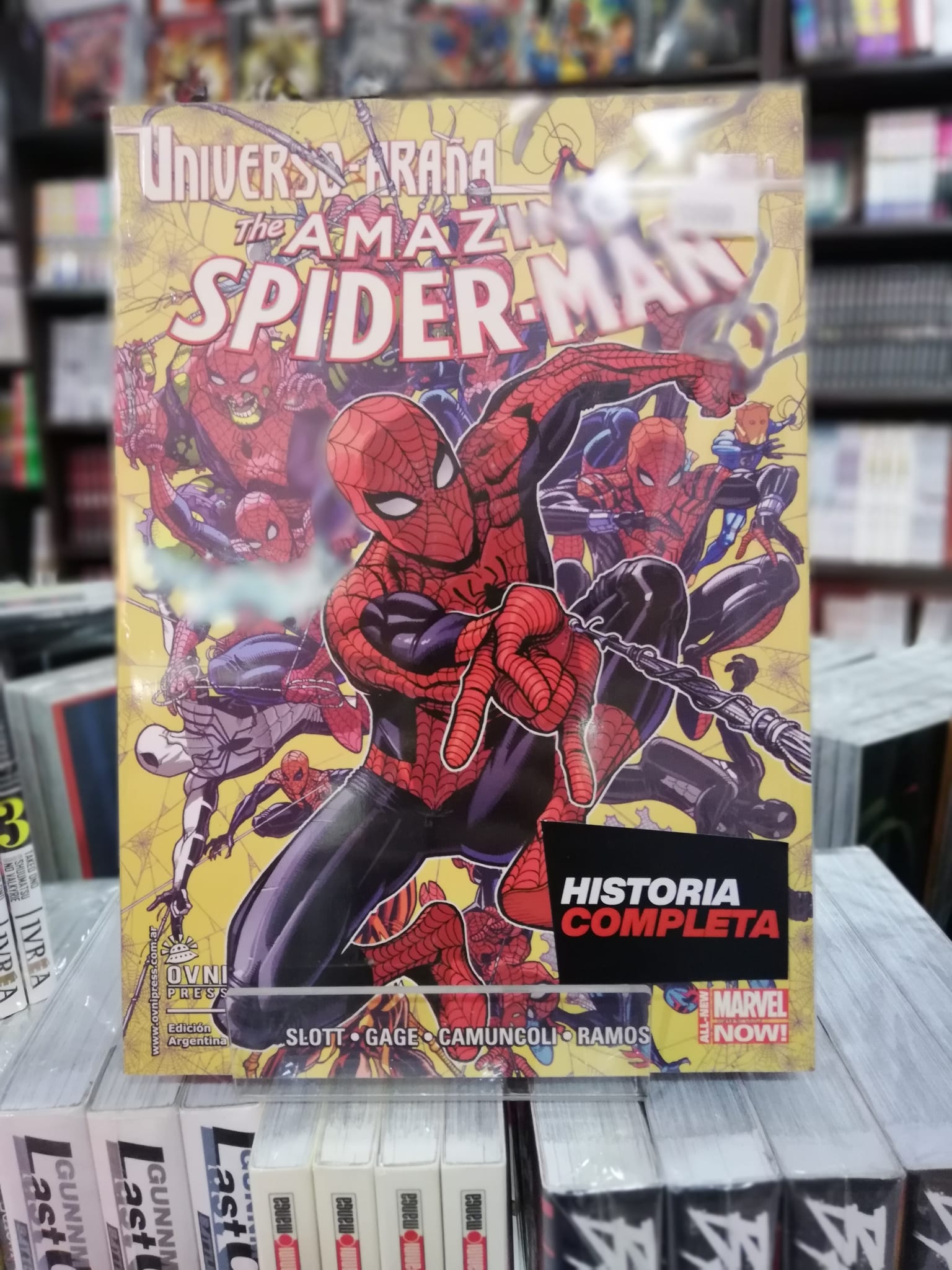 The Amazing Spider-Man: Universo Araña Pack Historia Completa (Parte 1 a Conclusión) OVNI Press ENcuadrocomics