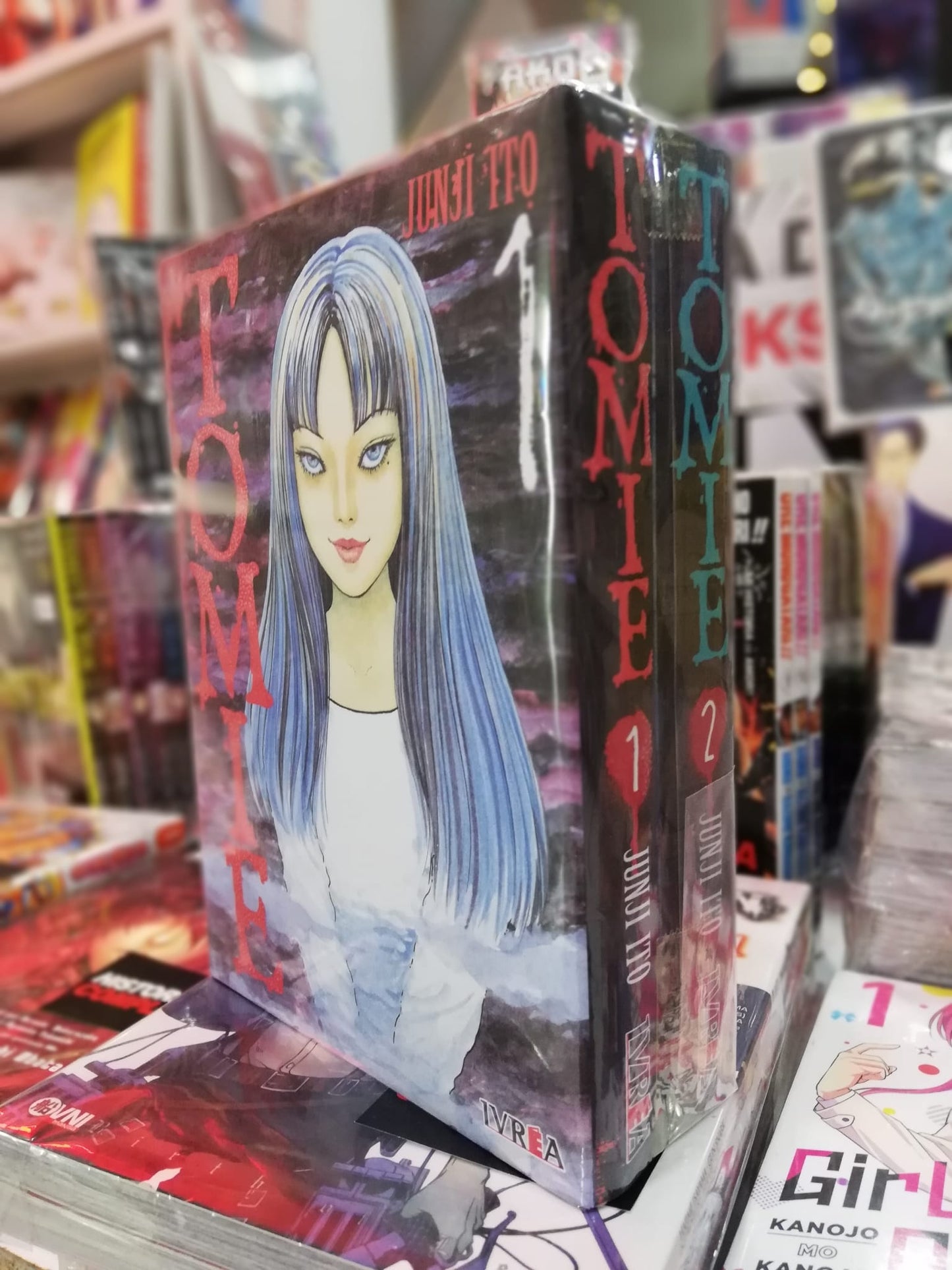 Tomie 1 Y 2 Historia Completa Ivrea Argentina ENcuadrocomics
