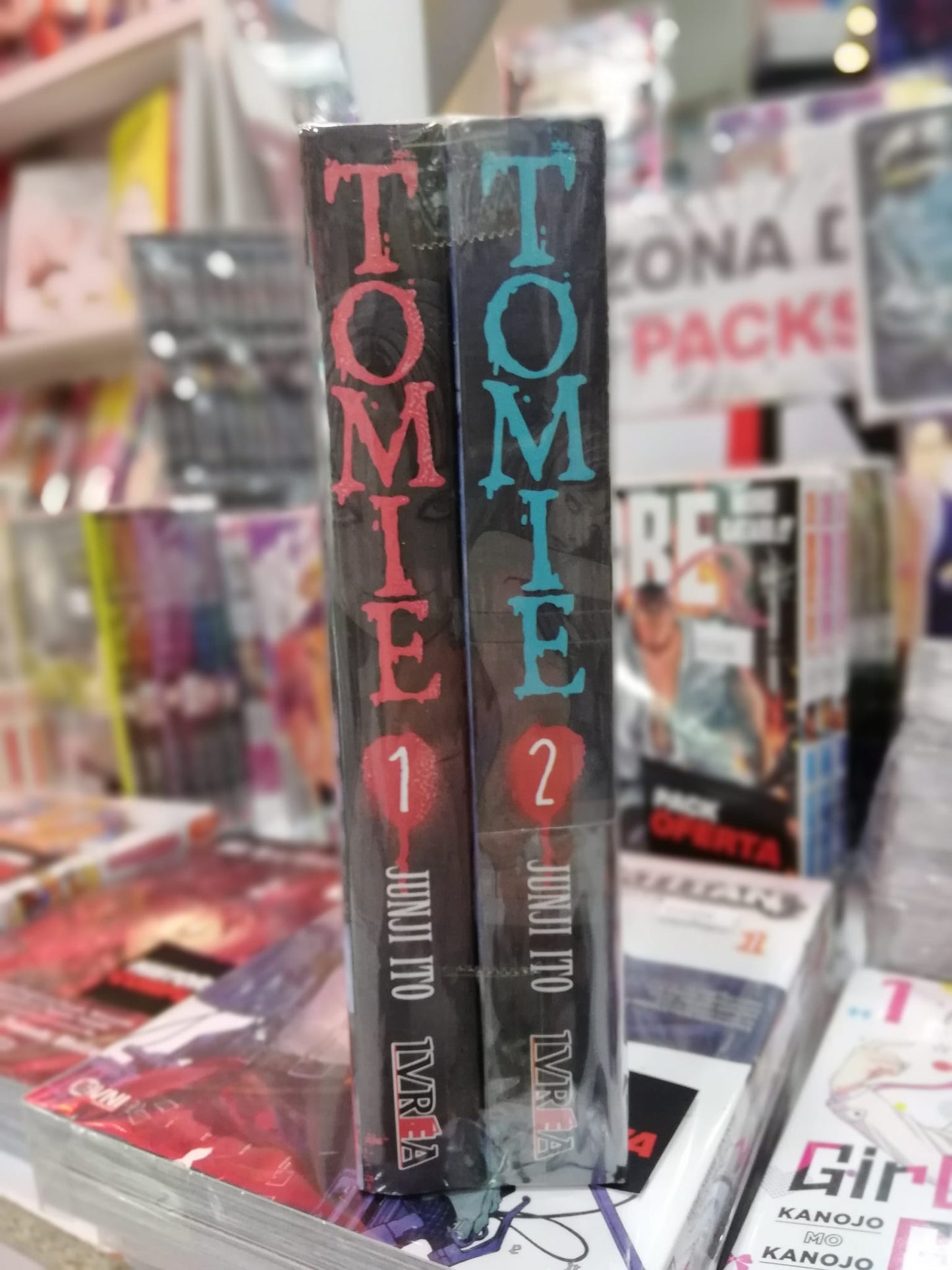 Tomie 1 Y 2 Historia Completa Ivrea Argentina ENcuadrocomics