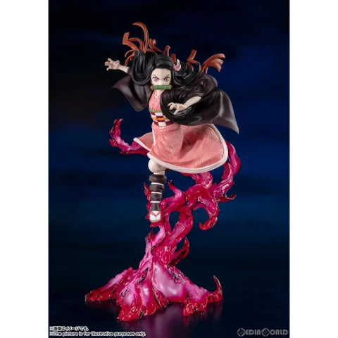Figura Tamashii Nations Figuarts Zero, Nezuko Kamado Blood Demon Art bandai ENcuadrocomics