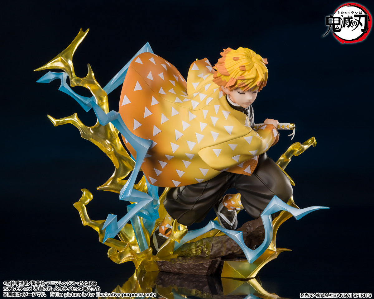 ESTATUA FIGUARTS ZERO ZENITSU AGATSUMA THUNDERCLAP AND FLASH TAMASHII NATIONS ESTATUA FIGUARTS ZERO ZENITSU AGATSUMA THUNDERCLAP AND FLASH TAMASHII NATIONS bandai ENcuadrocomics