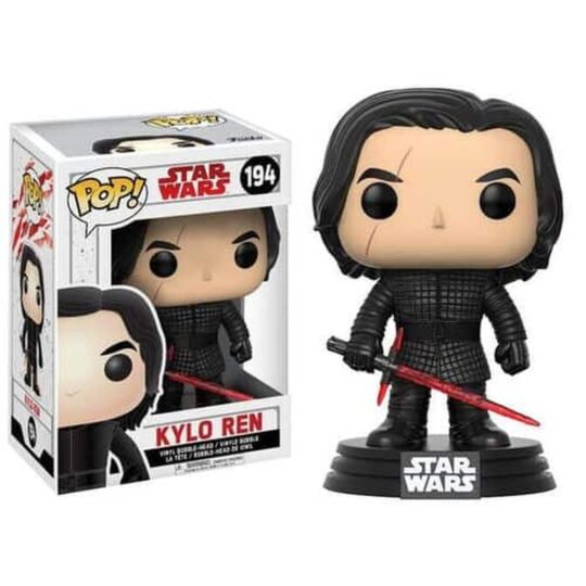 FUNKO POP STAR WARS TLJ- KYLO REN (UNMASKED) Funko ENcuadrocomics