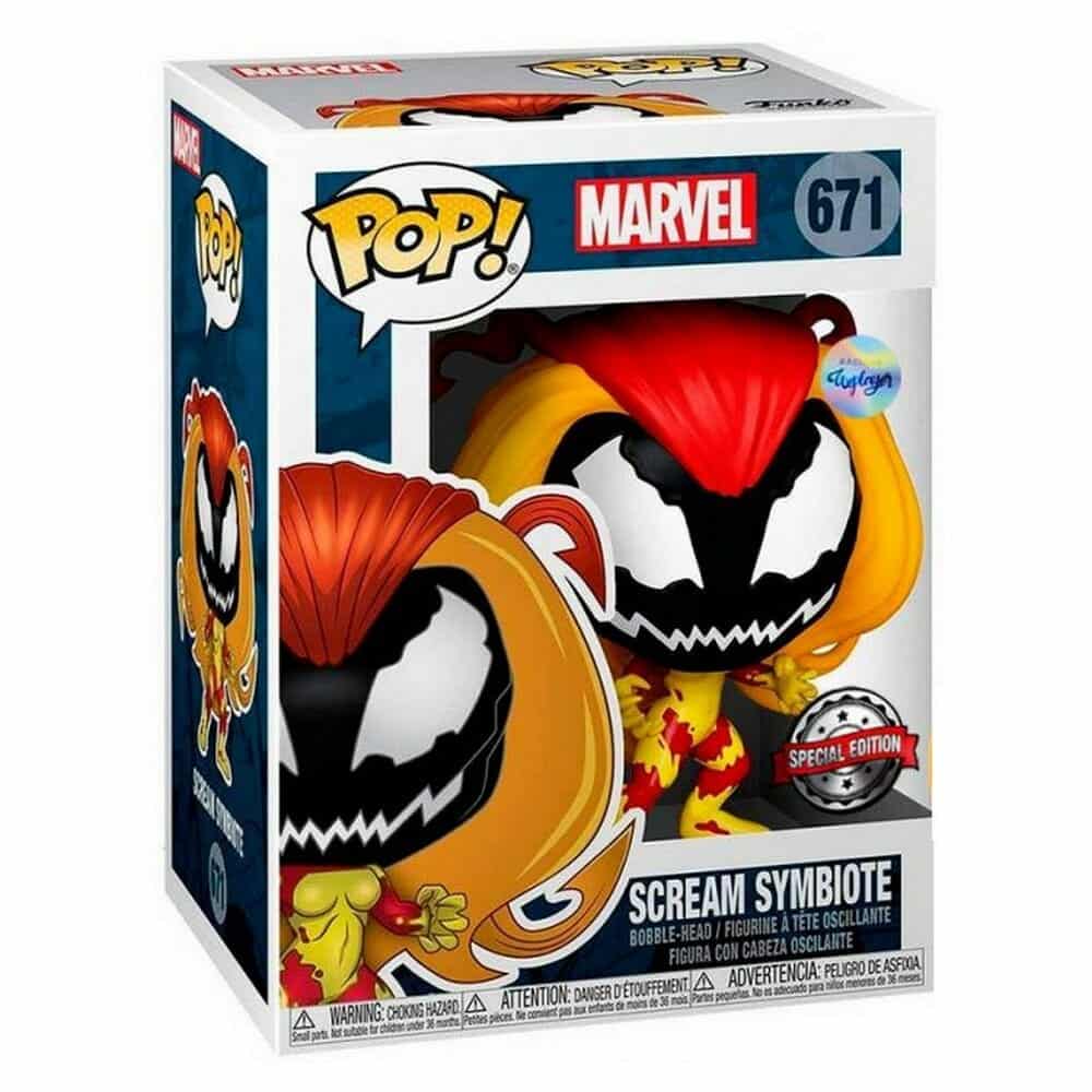 Funko Pop! Figura de vinilo Marvel: Scream Symbiote #671 Funko ENcuadrocomics