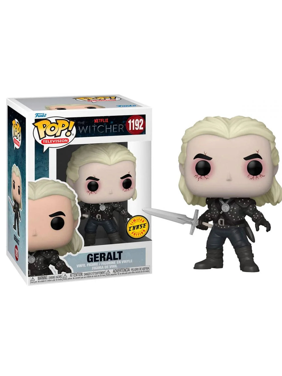 POP TV: Witcher- Geralt Chase Funko ENcuadrocomics