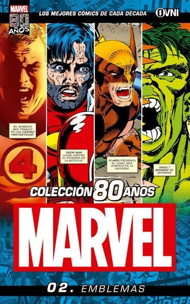 Coleccion Marvel 80 Años #2 Emblemas -  OVNI Press