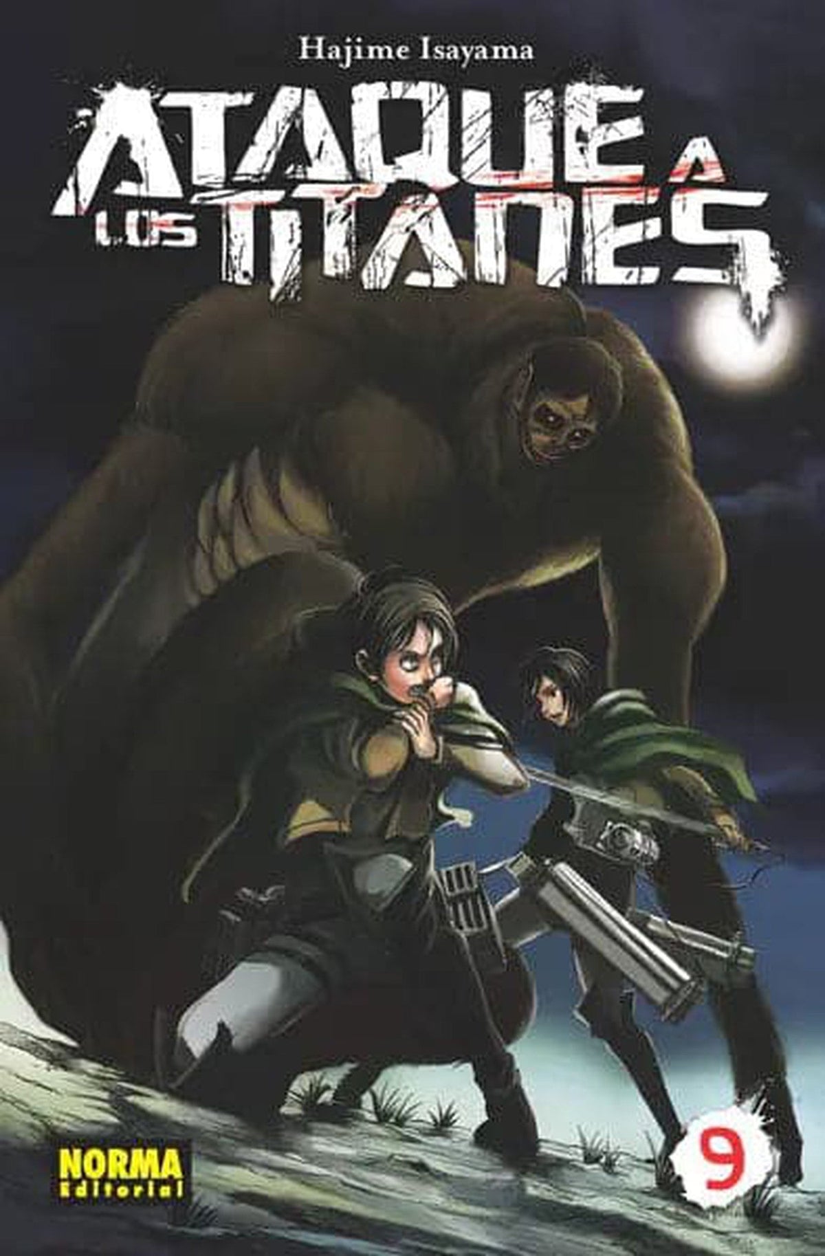 Ataque a los Titanes 9 - Hajime Isayama