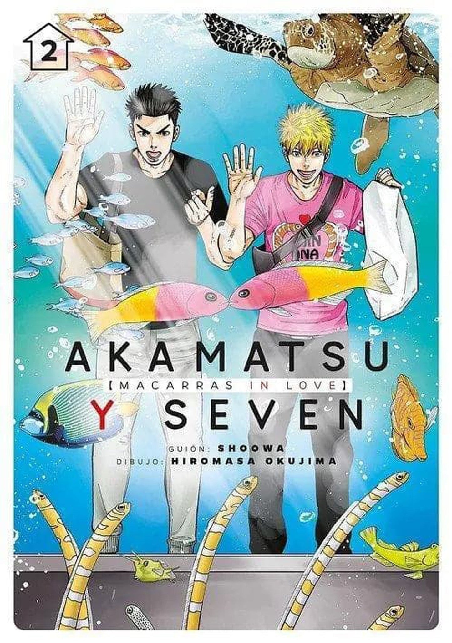 Akamatsu y Seven [Macarras In Love] Vol. 2 Tomodomo ENcuadrocomics