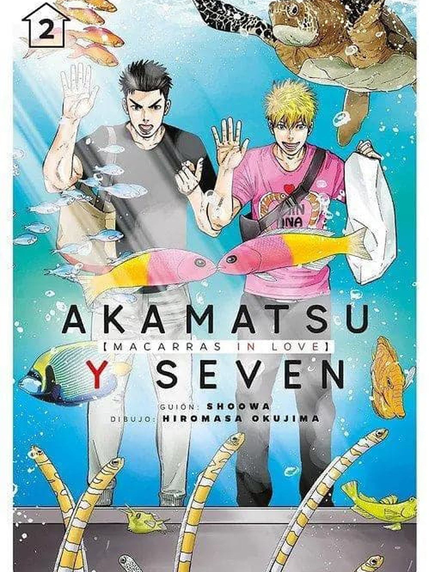Akamatsu y Seven [Macarras In Love] Vol. 2 Tomodomo ENcuadrocomics