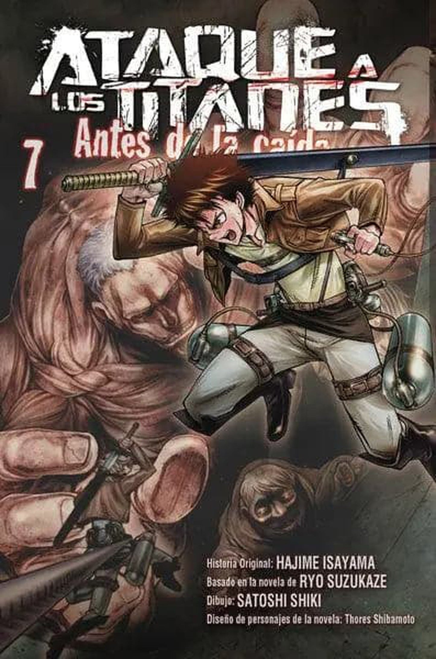 Ataque A Los Titanes: Antes de la Caida 7 Norma Editorial ENcuadrocomics