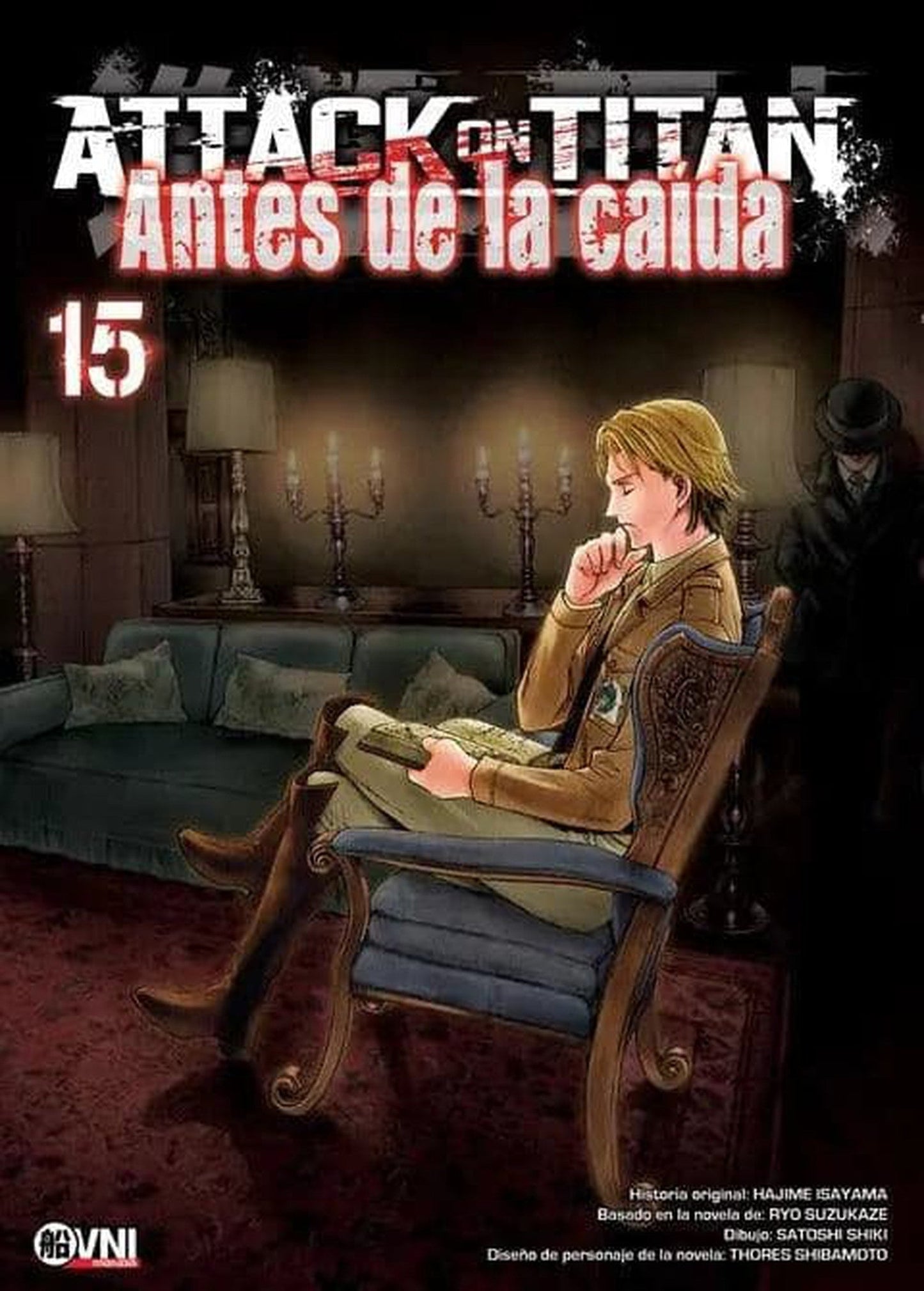 Attack On Titan: Antes de la Caída Vol. 15 OVNI Press ENcuadrocomics