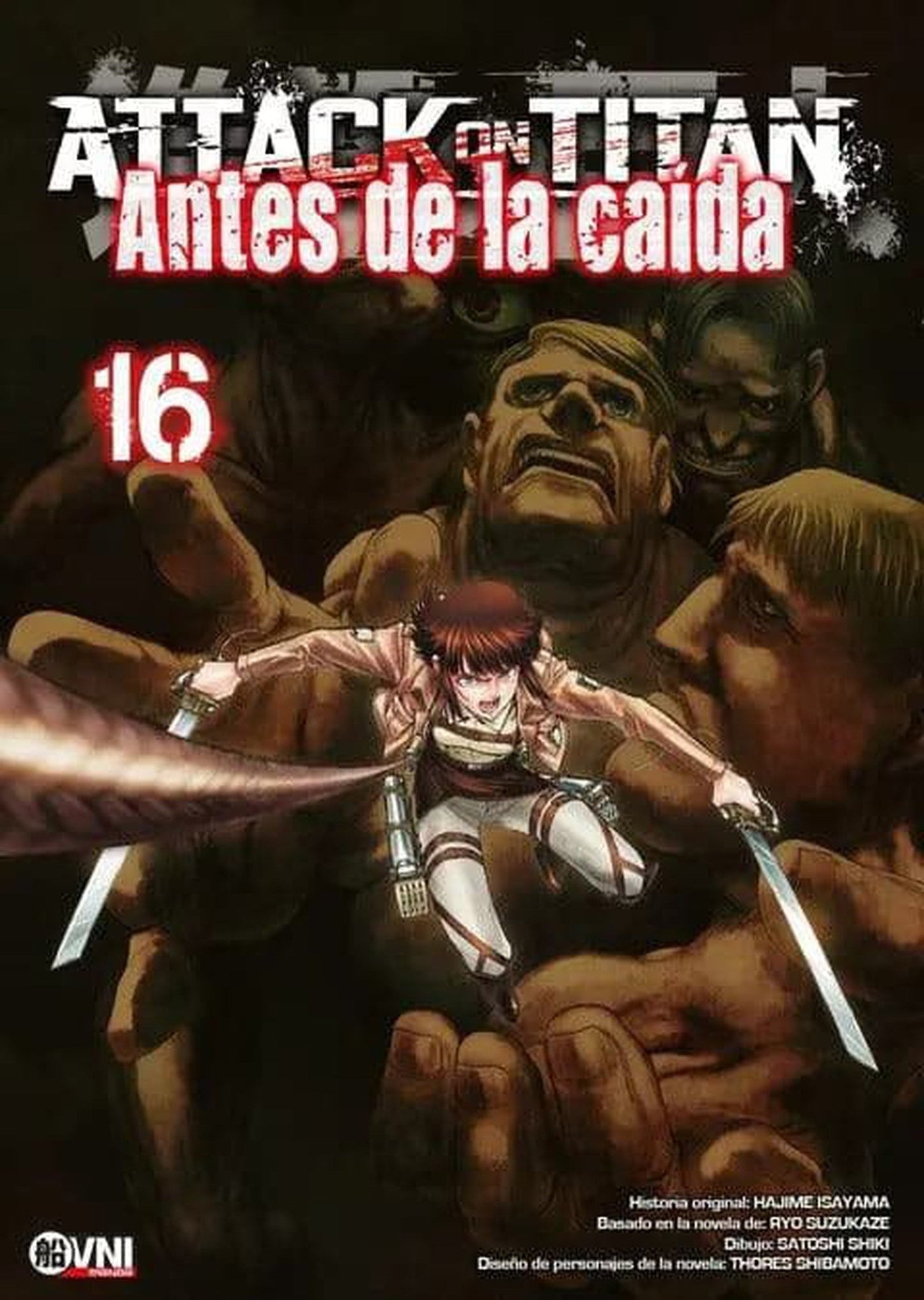 Attack On Titan: Antes de la Caída Vol. 16 OVNI Press ENcuadrocomics