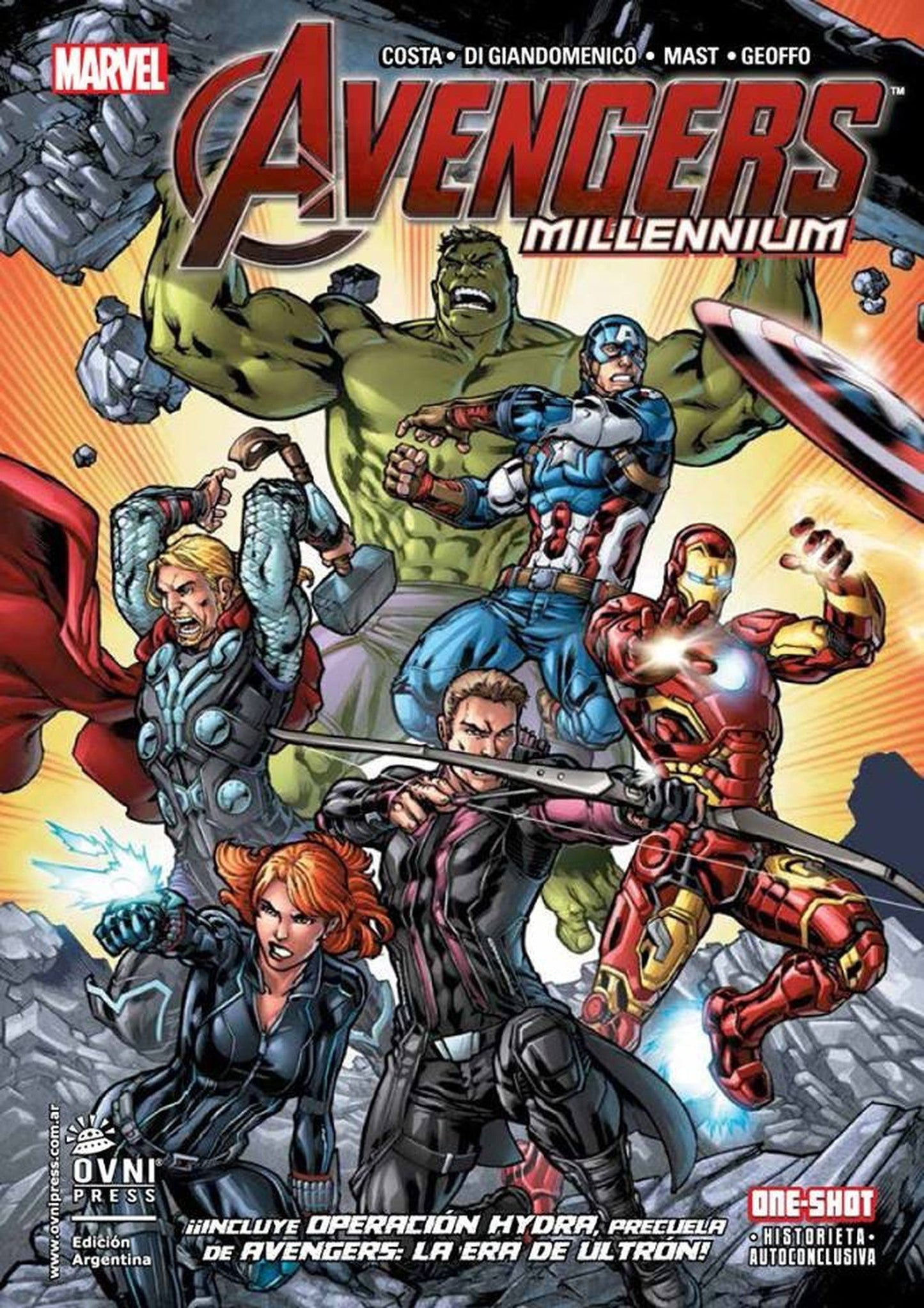 Avengers Millennium OVNI Press ENcuadrocomics