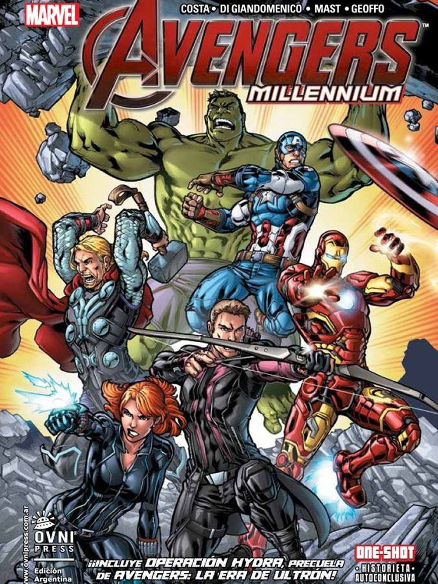 Avengers Millennium OVNI Press ENcuadrocomics