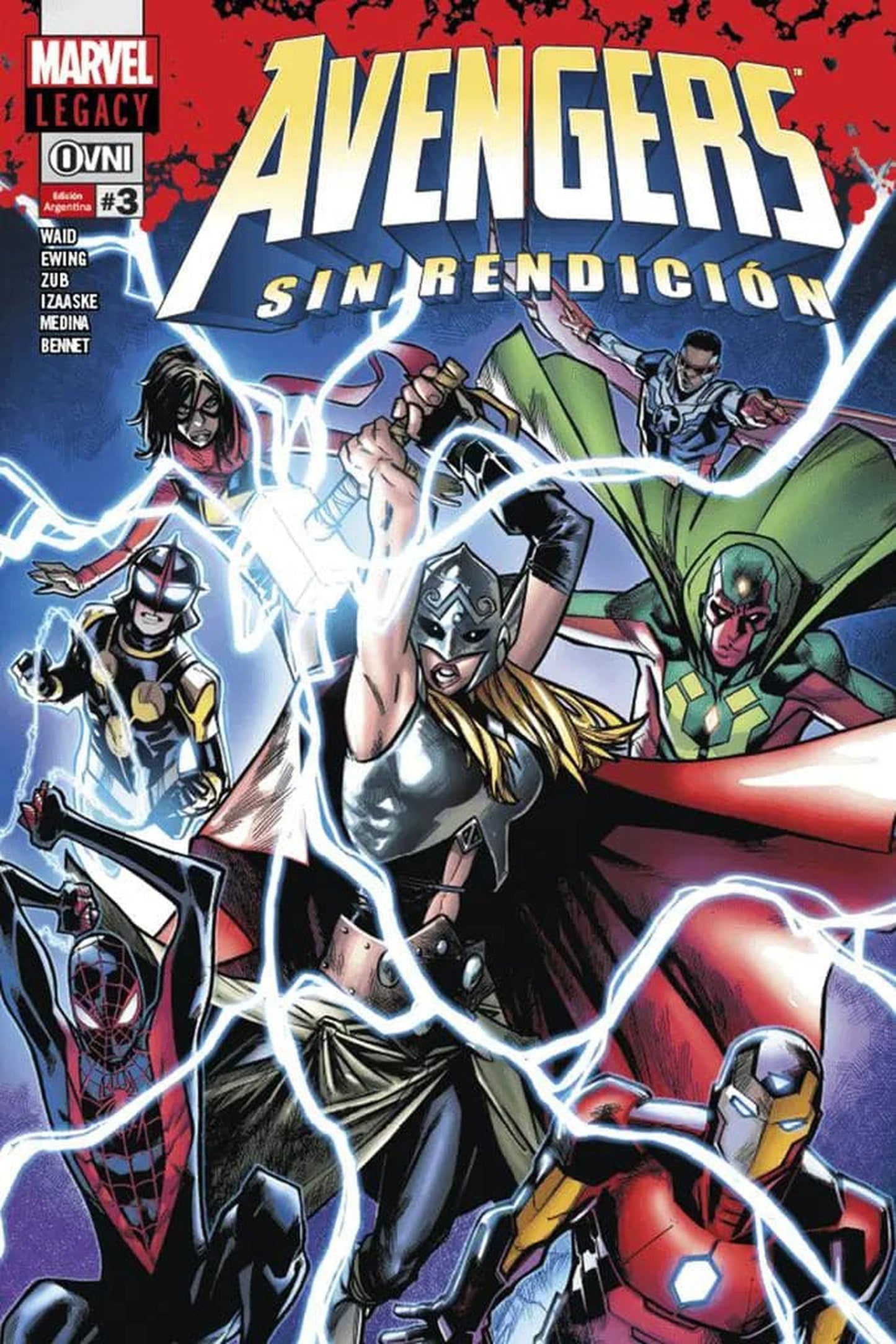Avengers: Sin Rendición (Legacy) #1 - #5