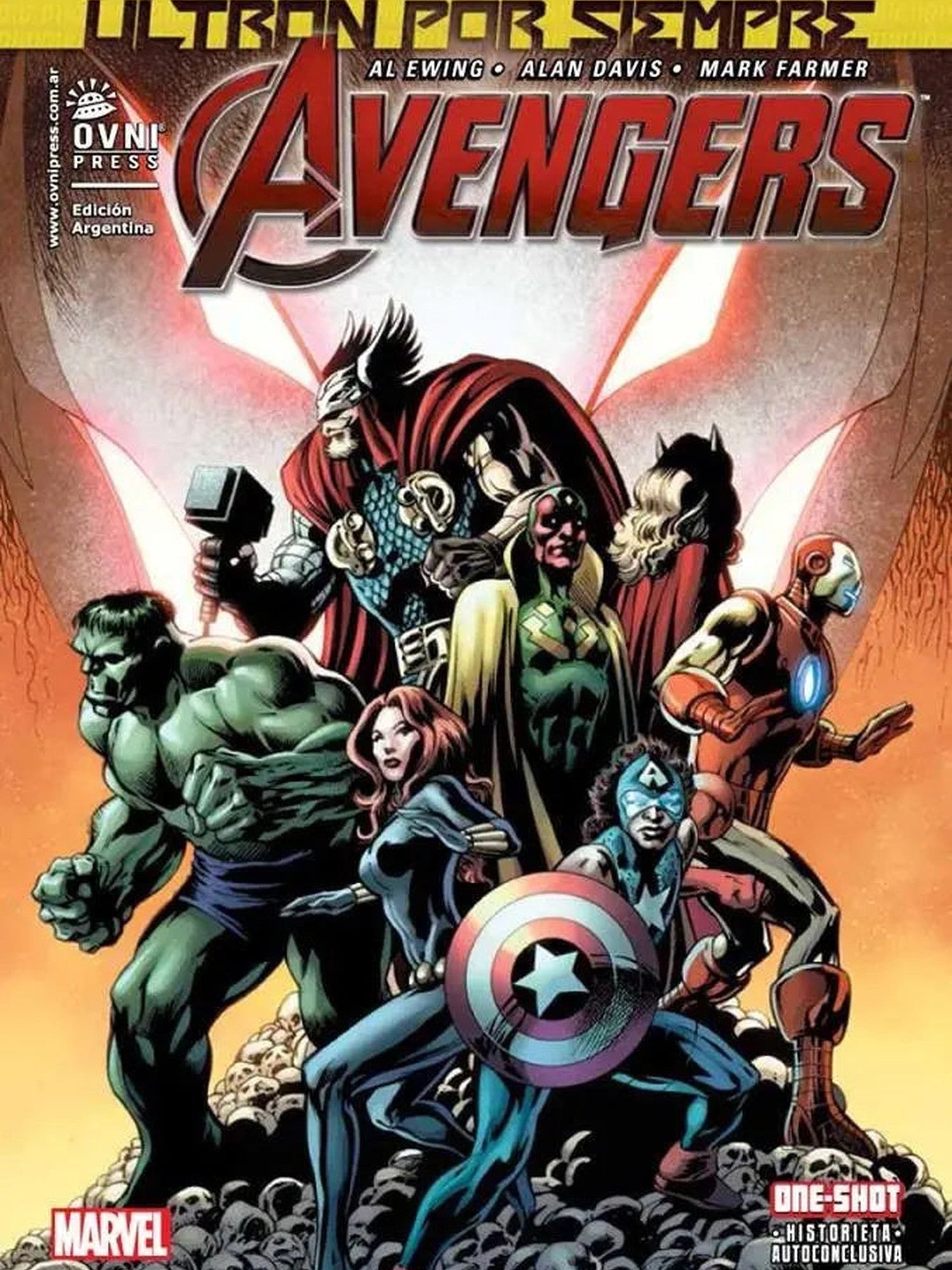 Avengers: Ultrón por Siempre OVNI Press ENcuadrocomics