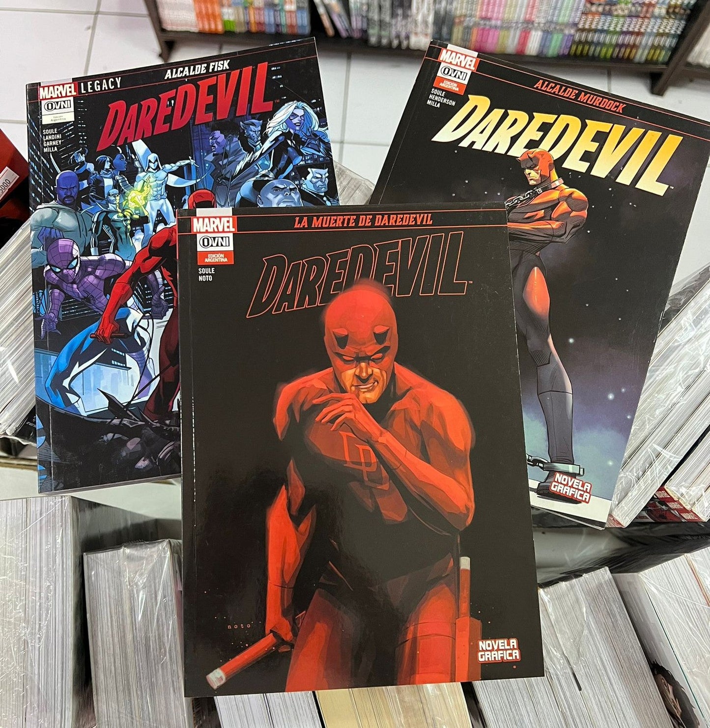 Daredevil: La Muerte de Daredevil Pack Historia Completa OVNI Press ENcuadrocomics
