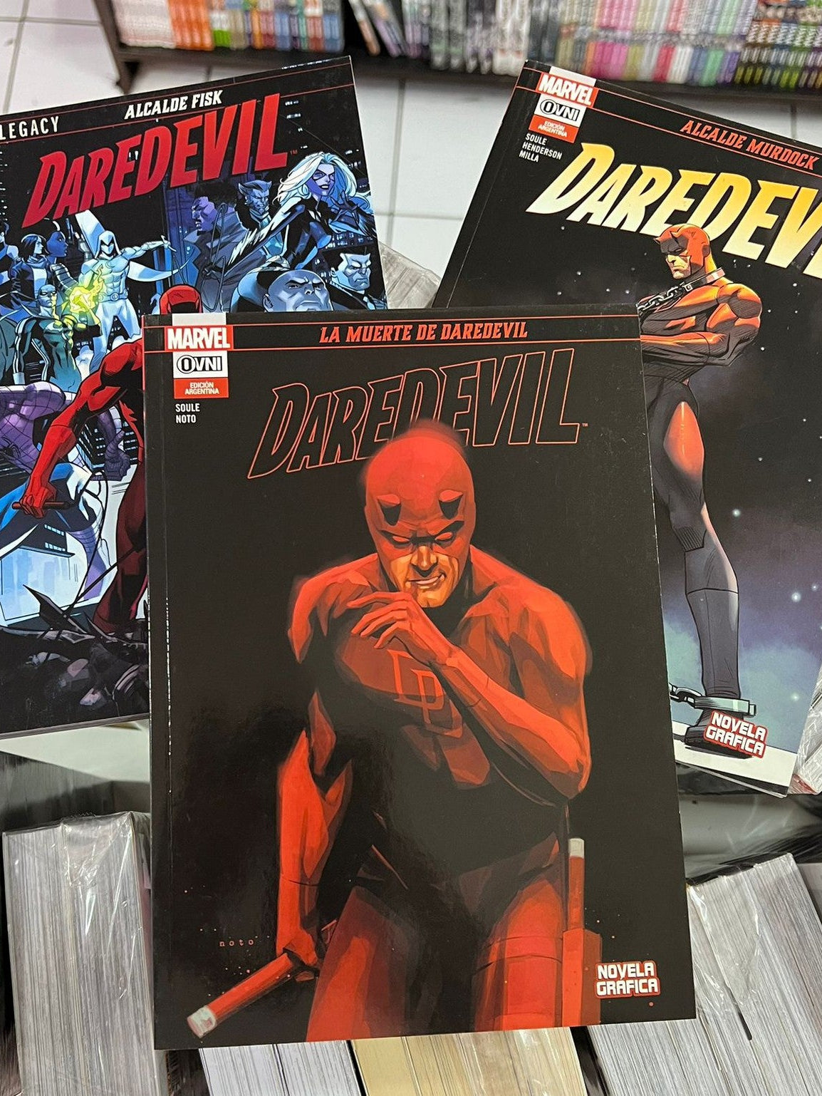 Daredevil: La Muerte de Daredevil Pack Historia Completa OVNI Press ENcuadrocomics