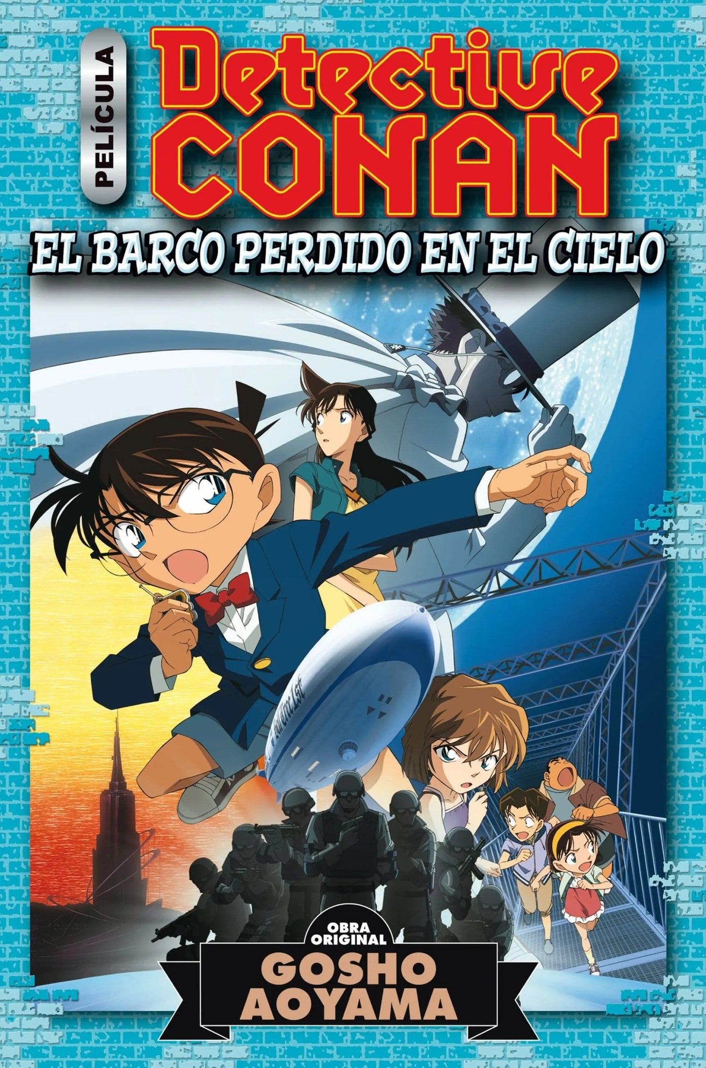 Detective Conan Anime Comic nº 1 El barco perdido en el cielo. Planeta ENcuadrocomics