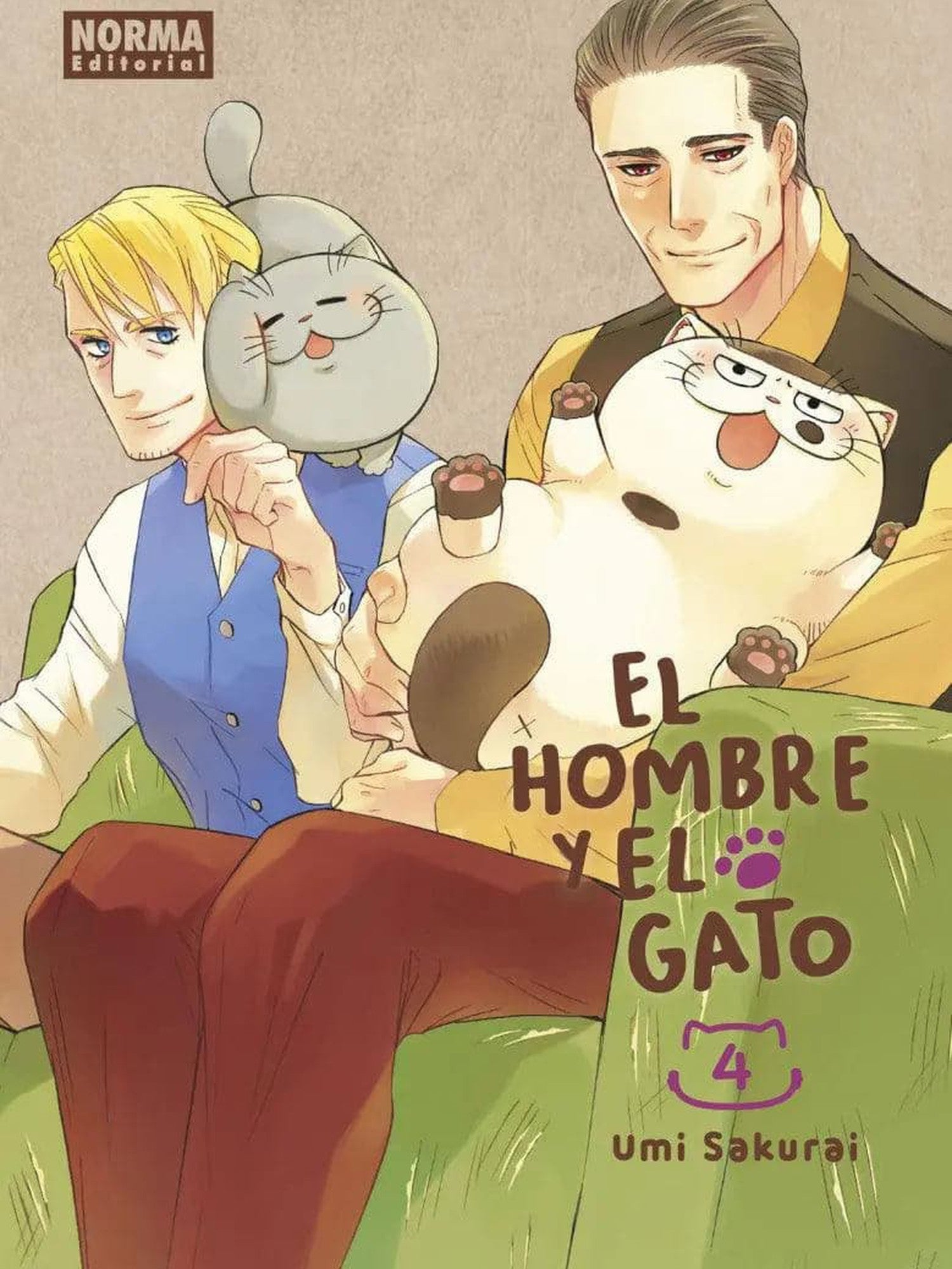 El Hombre y El Gato Vol. 4 Norma Editorial ENcuadrocomics