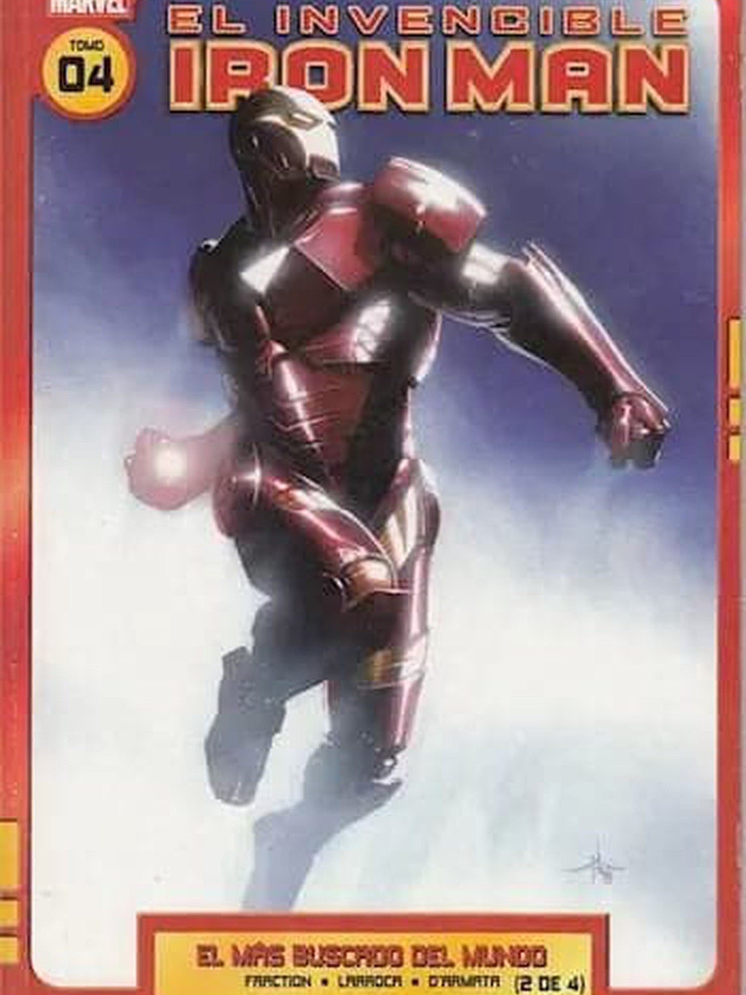 El Invencible Iron Man: El Más Buscado del Mundo - Tomo 4 Clarín ENcuadrocomics