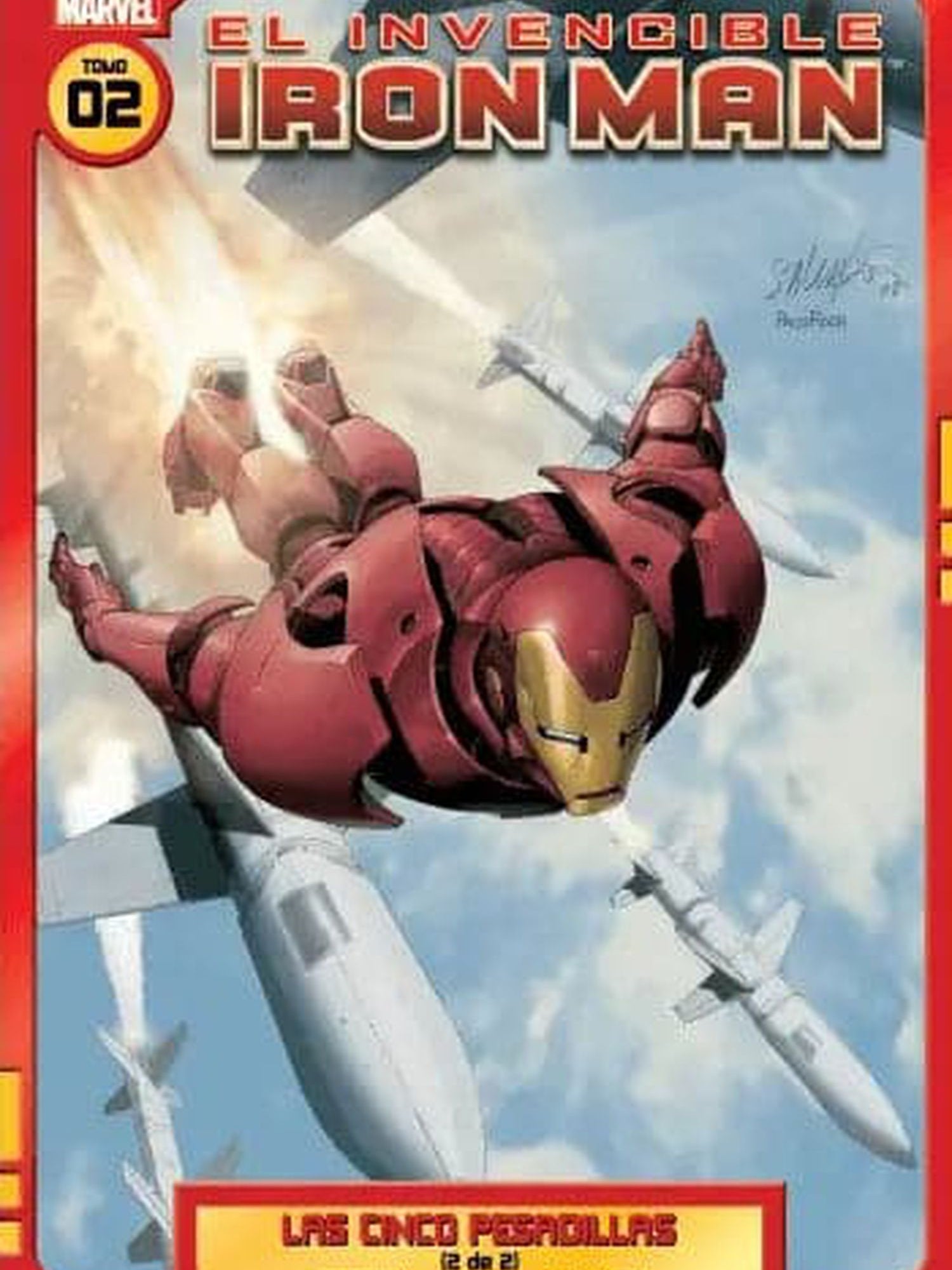 El Invencible Iron Man: Las Cinco Pesadillas - Tomo 2 Clarín ENcuadrocomics