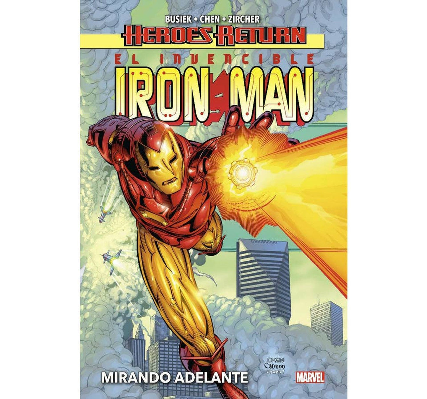 Héroes Return. El Invencible Iron Man: Mirando Adelante Panini Latam ENcuadrocomics