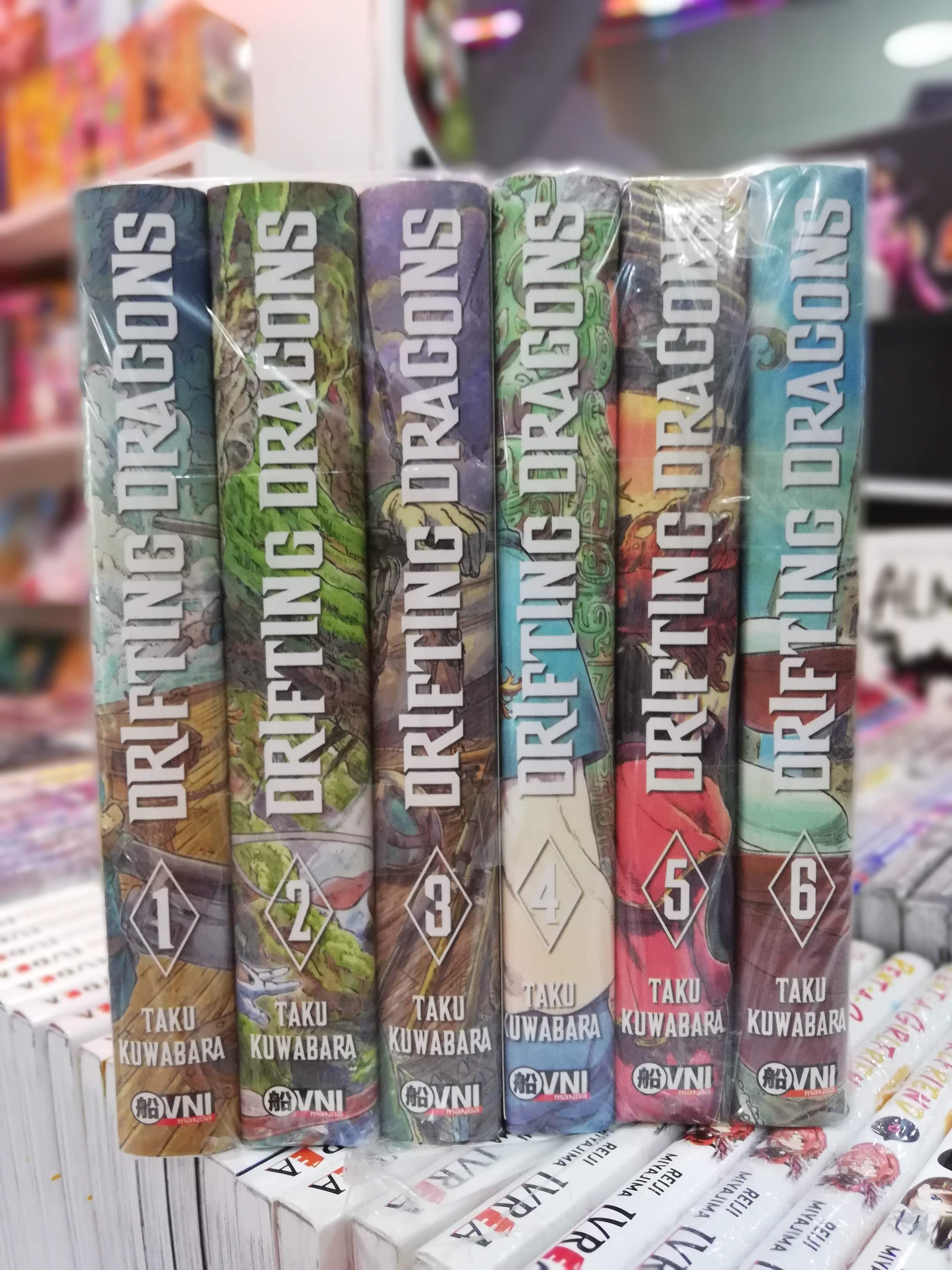 Drifting Dragons Starter Pack Tomos Dobles (1 al 6) OVNI Press ENcuadrocomics