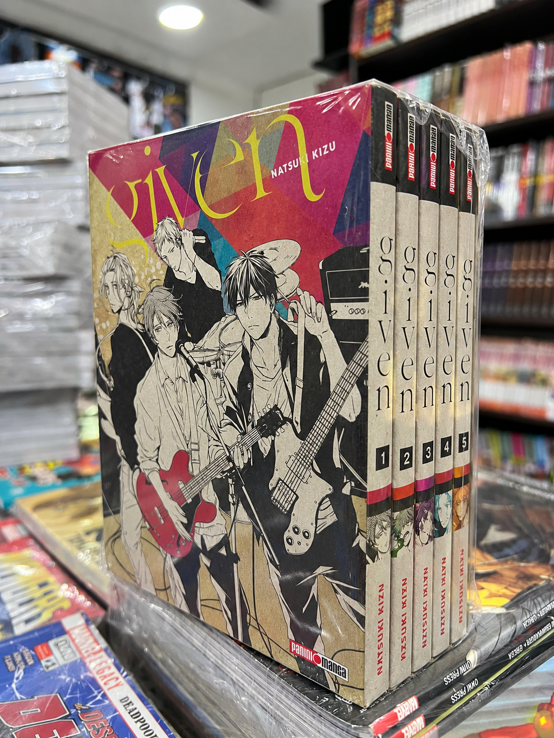 GIVEN #1 al #5 STARTER PACK Panini México ENcuadrocomics