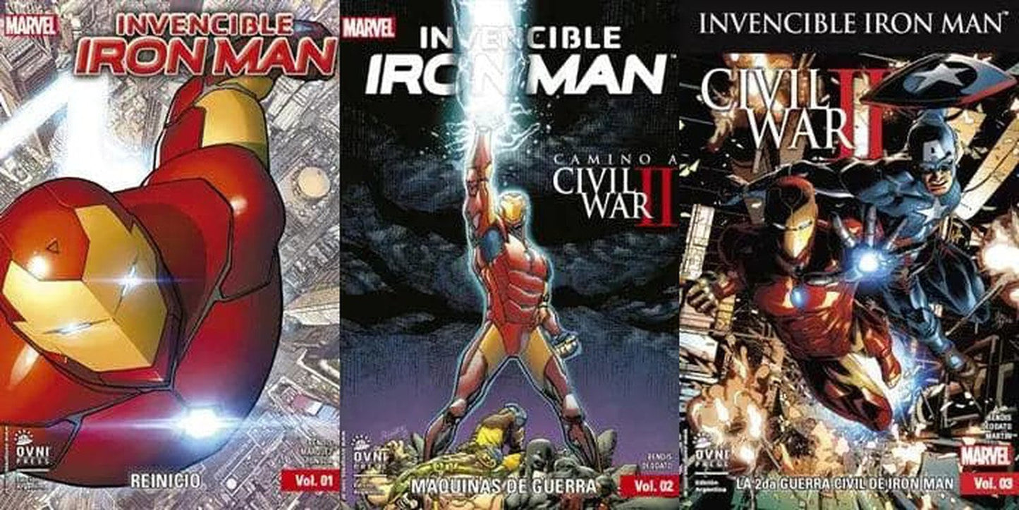 Invencible Iron Man (Pack 1-3)