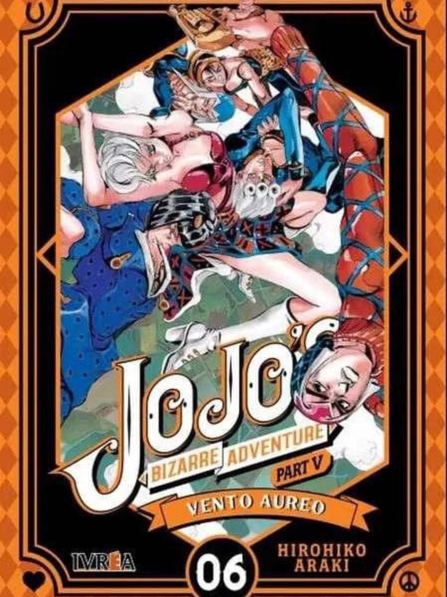 Jojo's Bizarre Adventure Parte 5: Vento Aureo Nº 6 Ivrea Argentina ENcuadrocomics