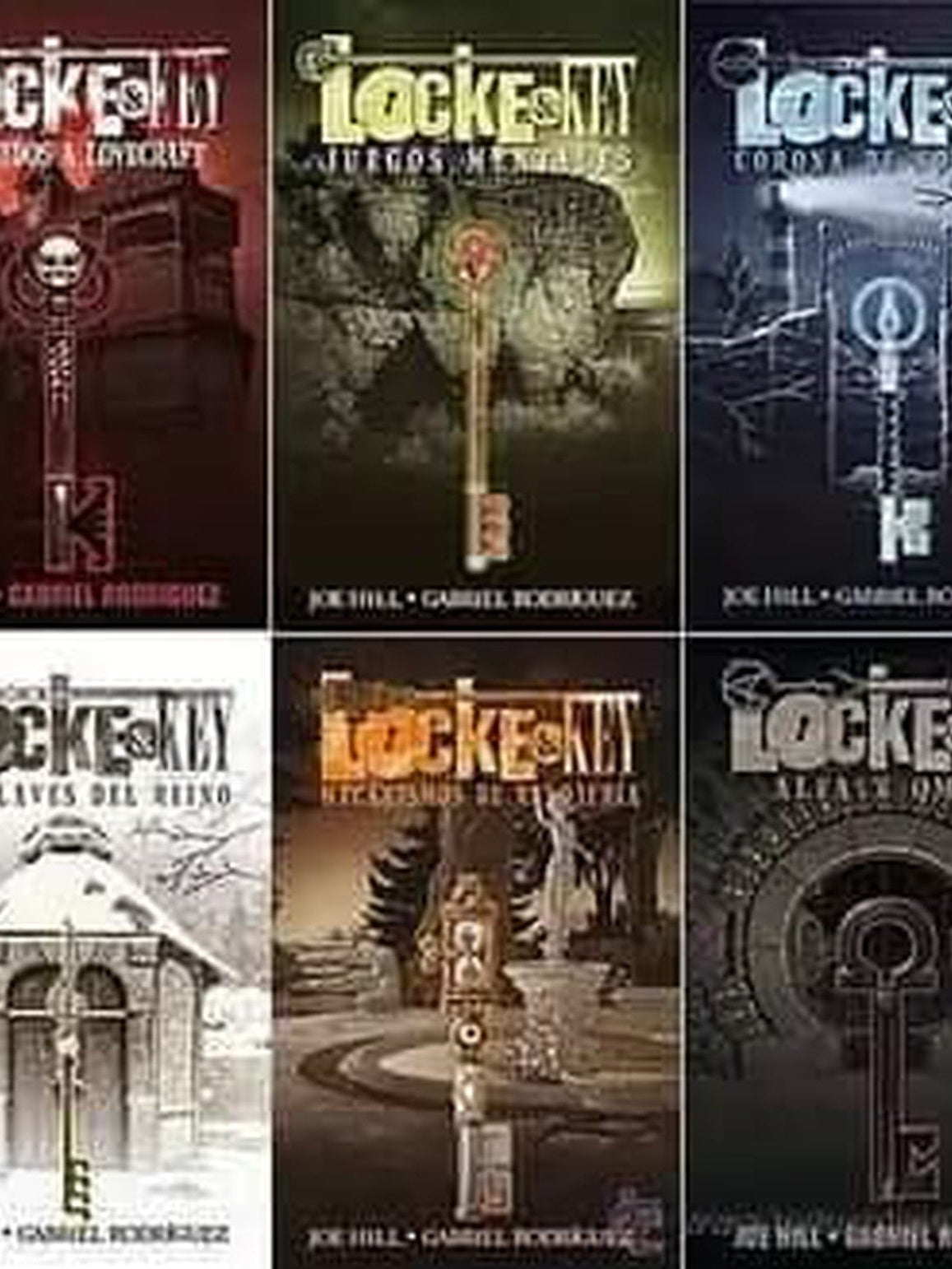 Locke & Key (Pack Vol.1 Al Vol.6) Panini México ENcuadrocomics