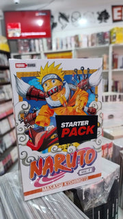 Naruto Starter Pack (Tomos 1 al 3) Panini Argentina ENcuadrocomics
