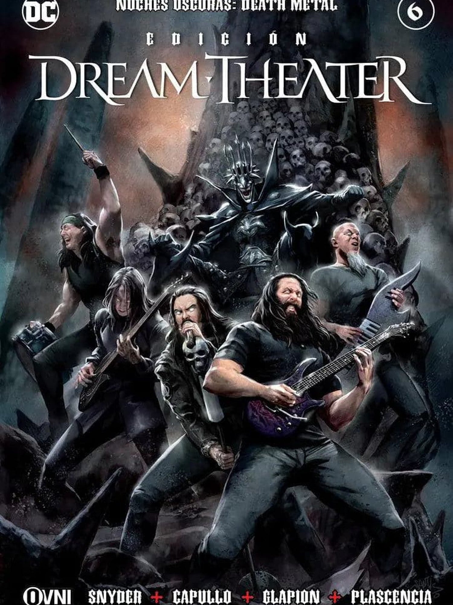 Noches Oscuras: Death Metal #6 Edición Dream Theater