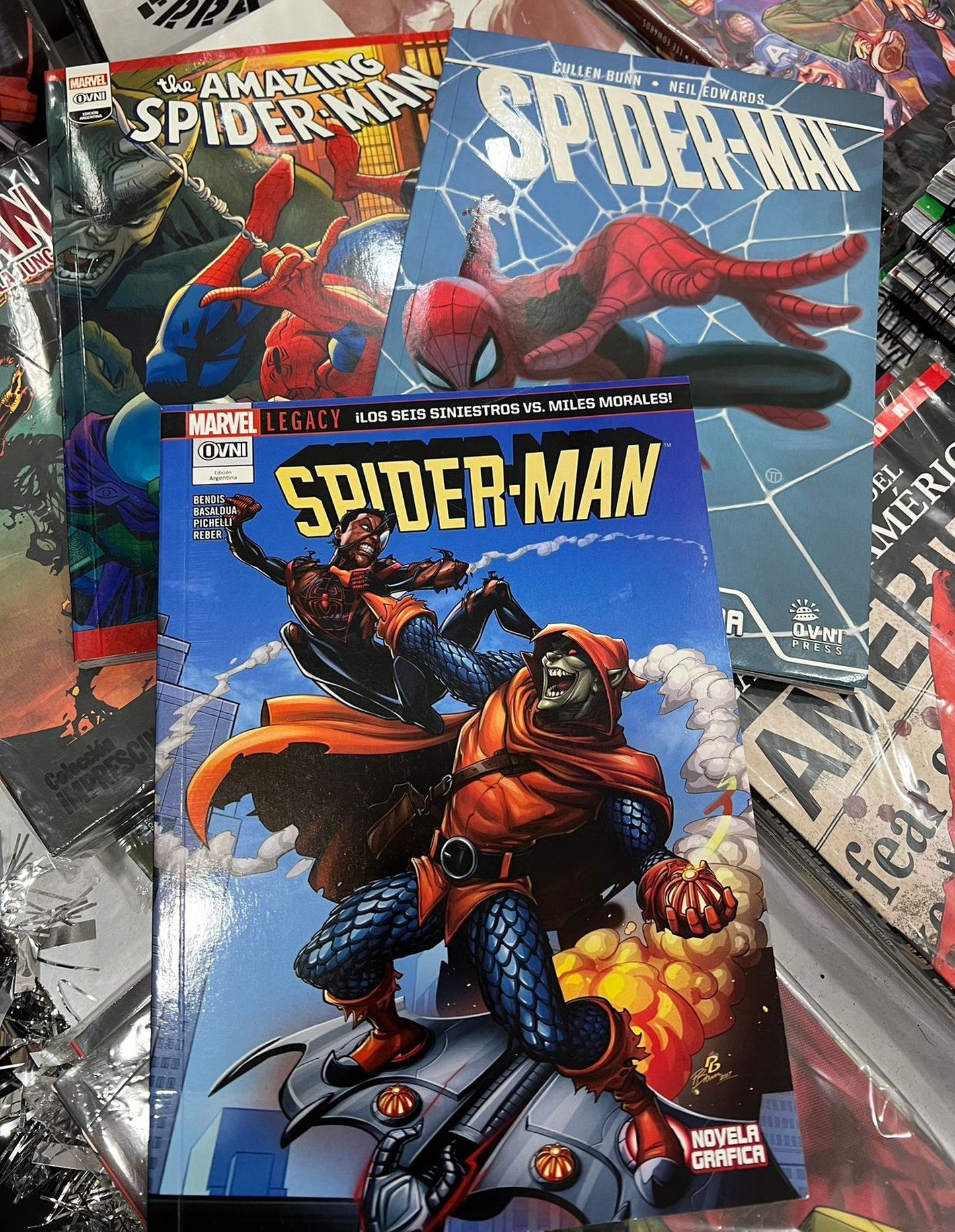 Pack Spider-man historias completas. OVNI Press ENcuadrocomics
