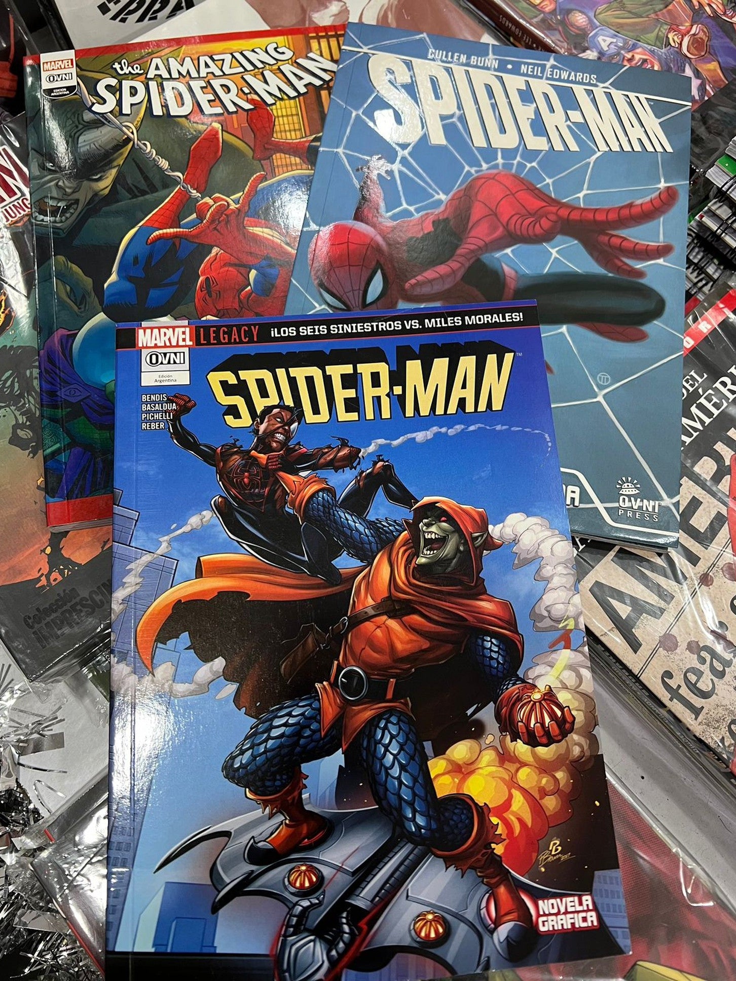 Pack Spider-man historias completas. OVNI Press ENcuadrocomics
